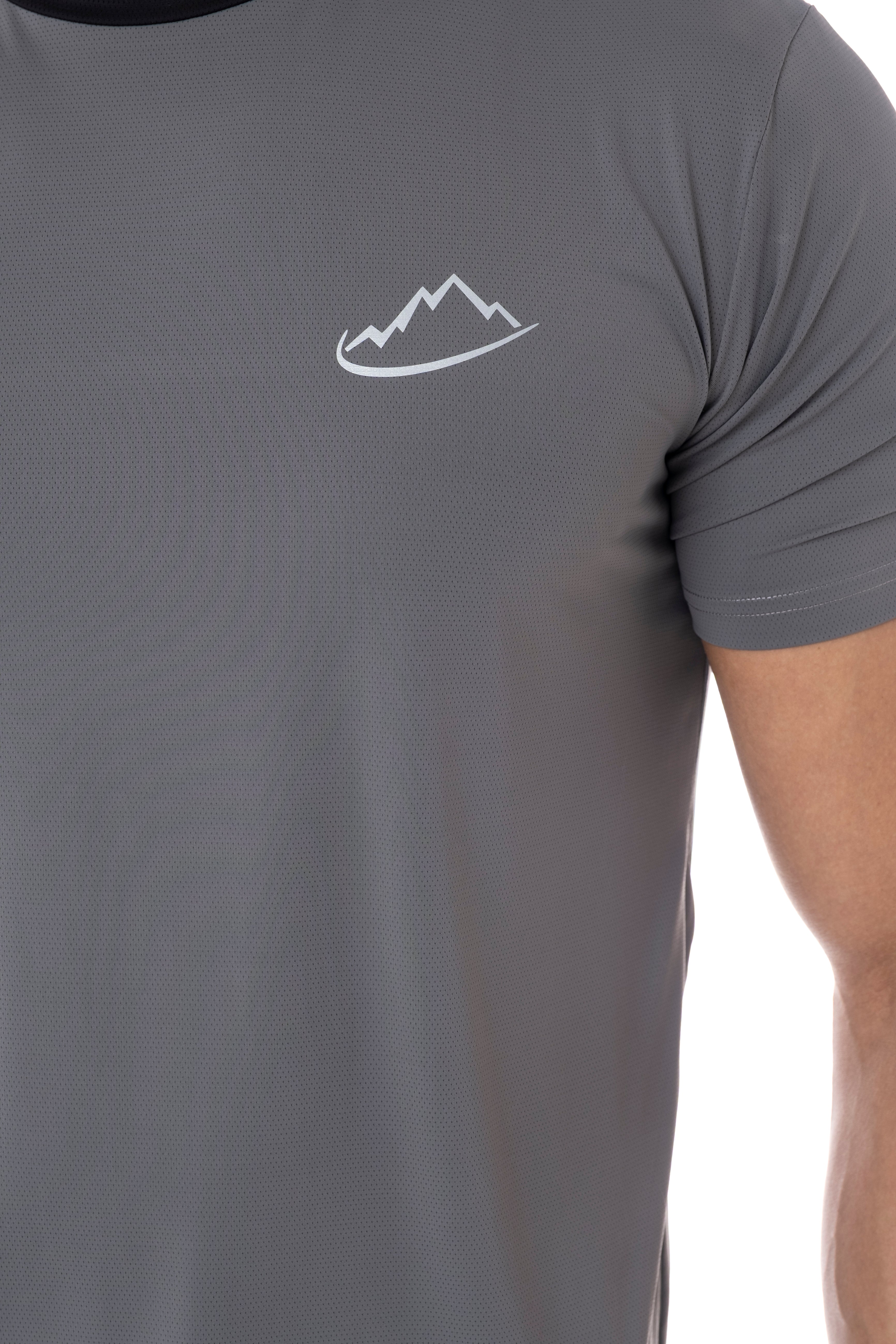 Grey / Black RIISA T-Shirt - Image 3