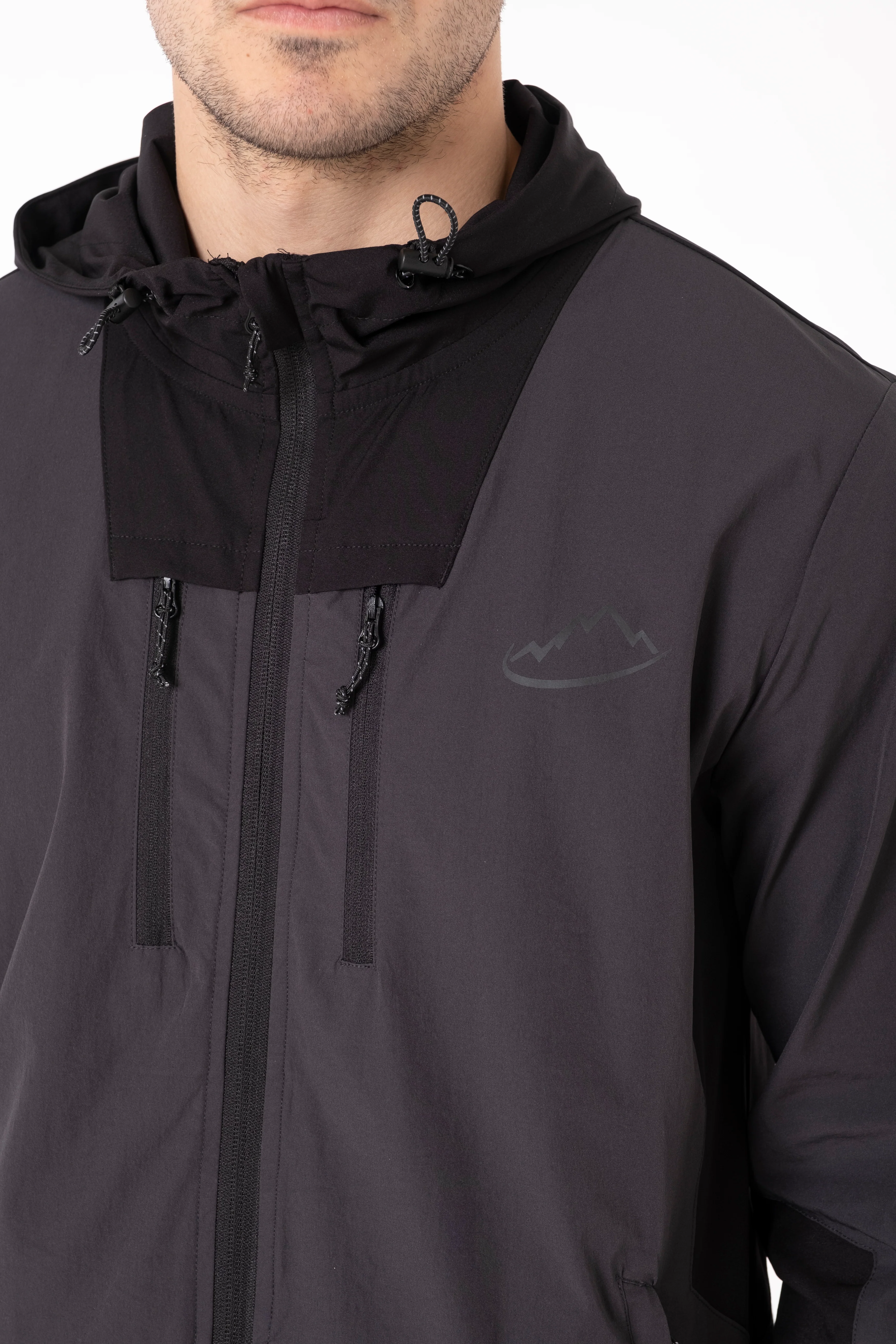 Grey / Black Hika Jacket - Image 2