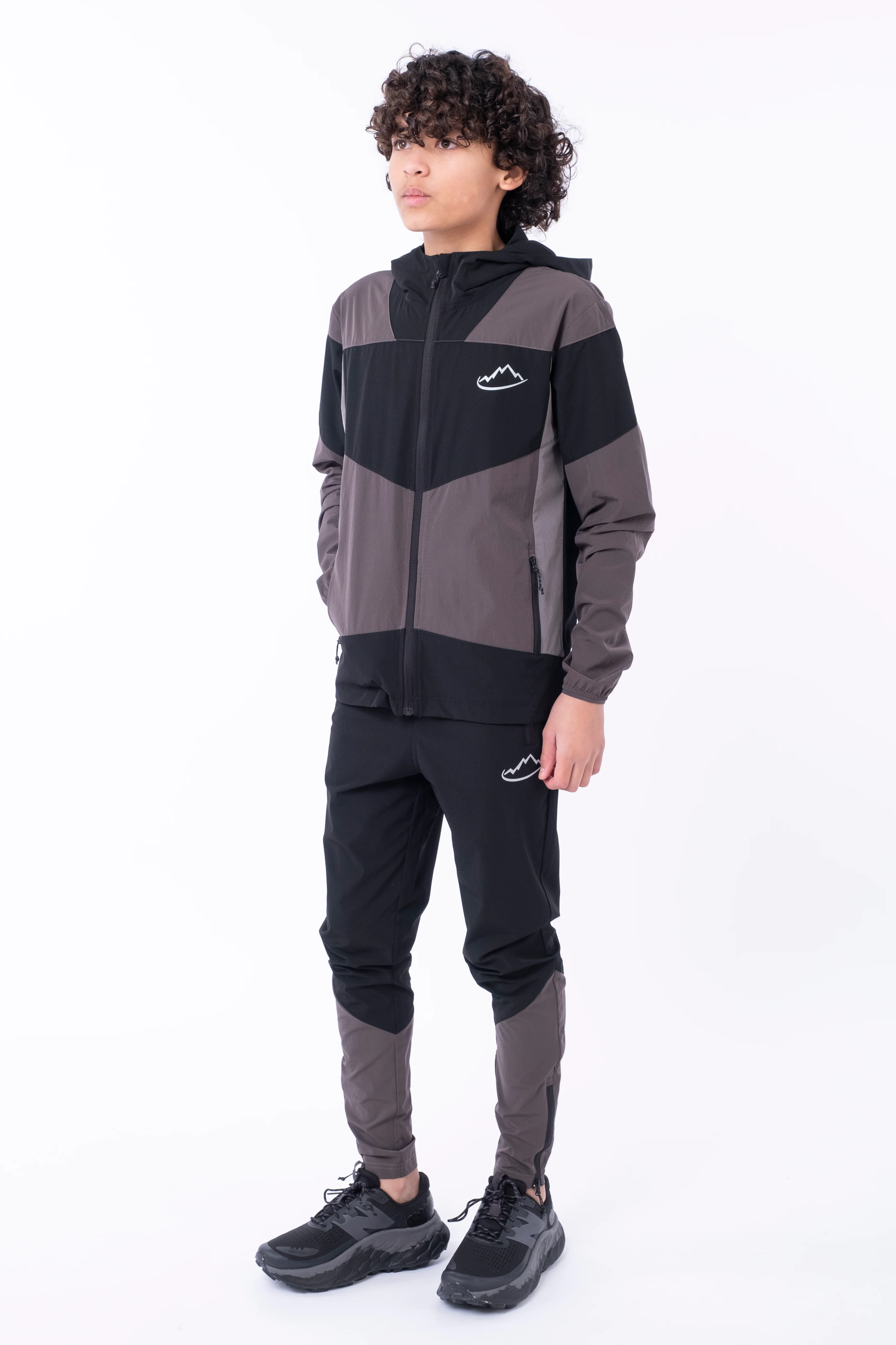 Junior Black / Grey Division Pants - Image 3