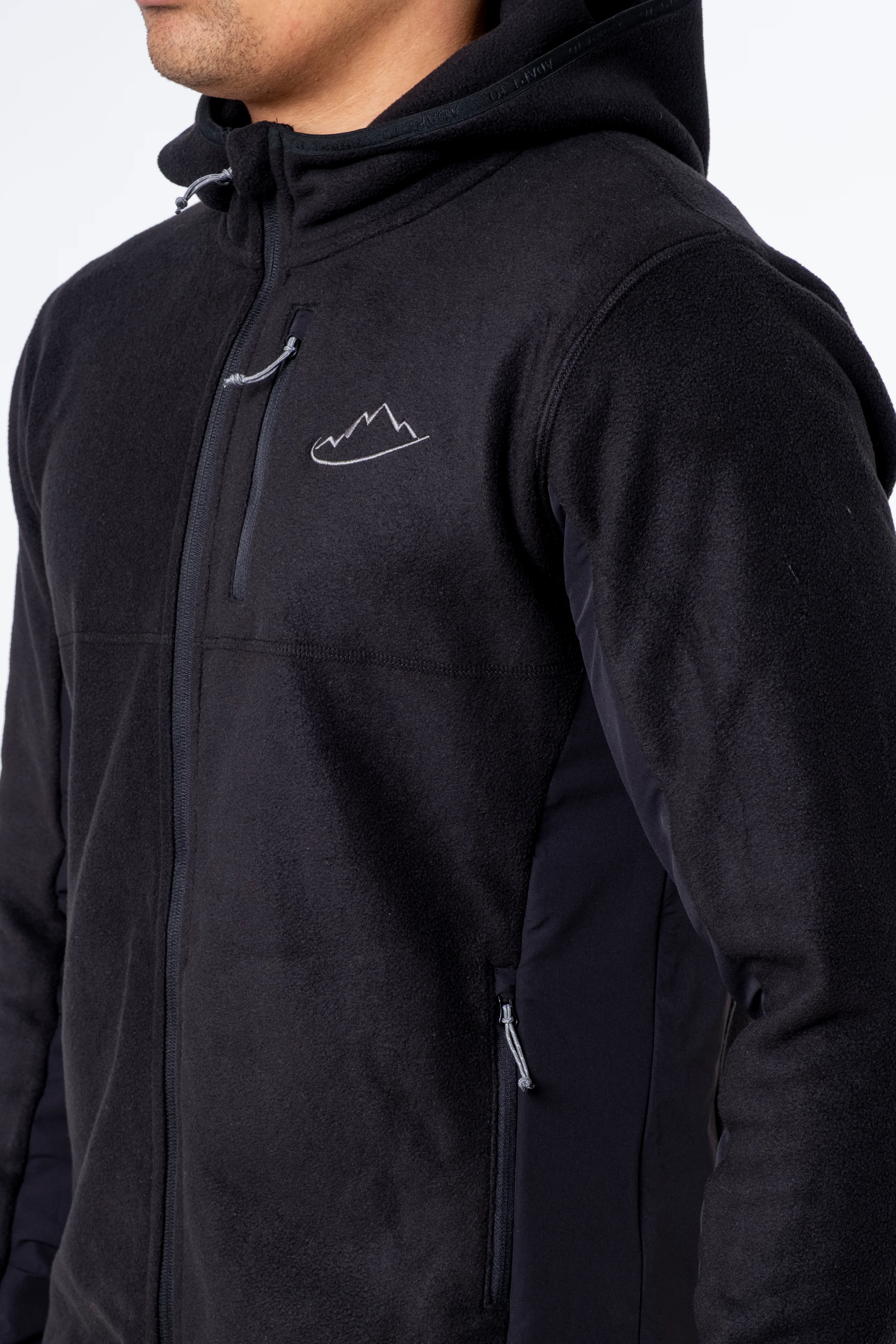 Black Summit Fleeced Jacket - Image 2