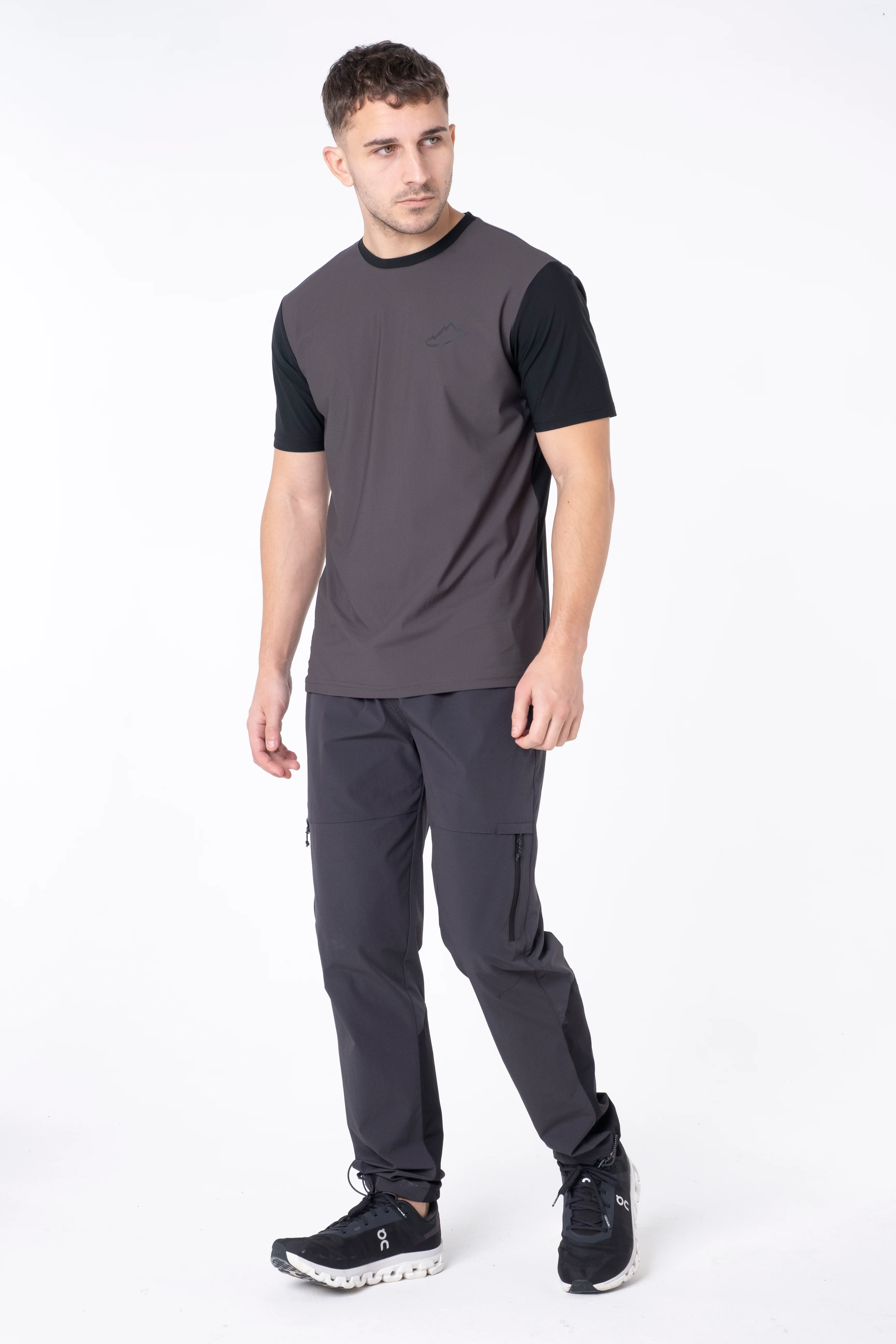 Junior Grey / Black Agility T-Shirt - Image 3