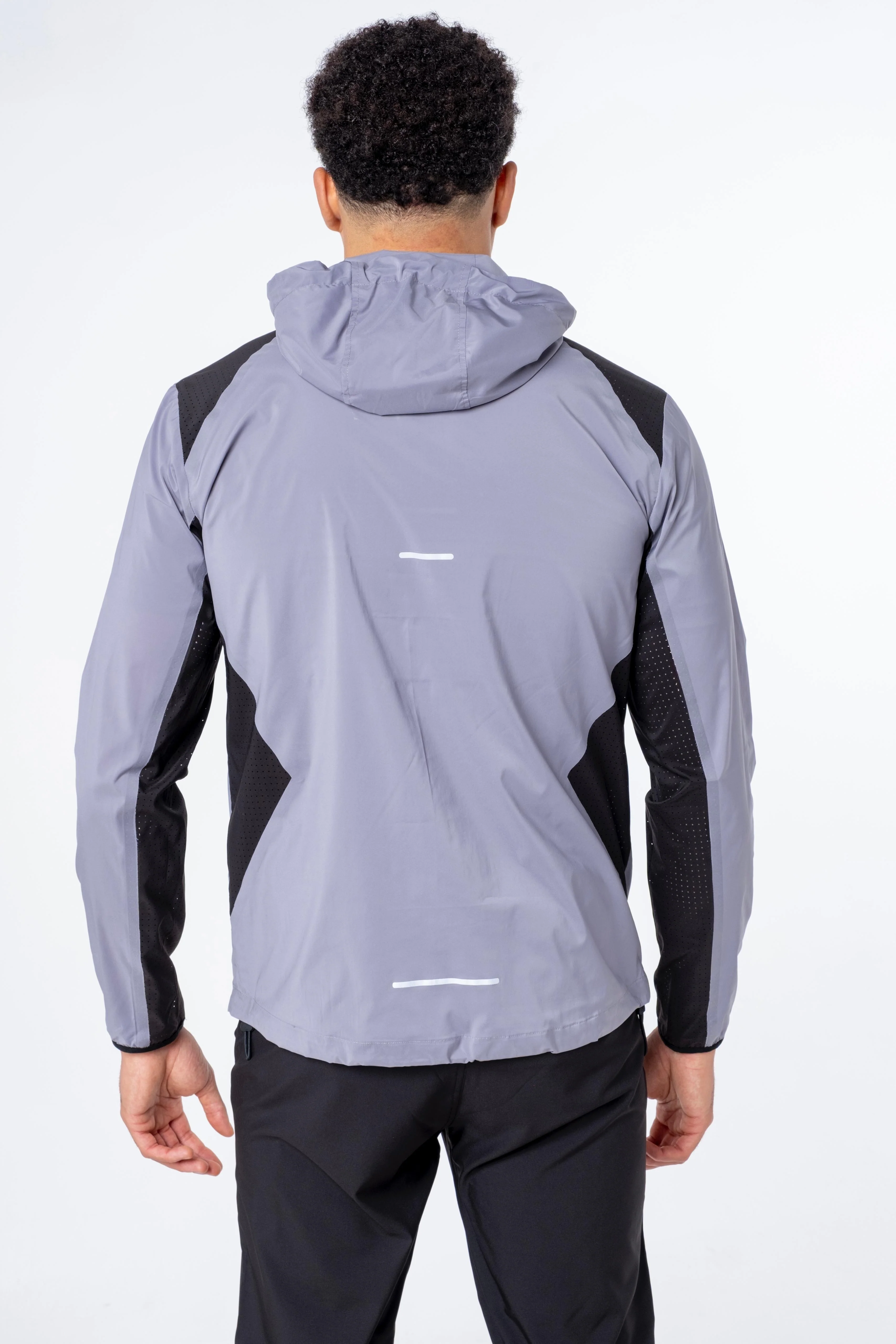 Junior Grey / Black Elevate Jacket - Image 3
