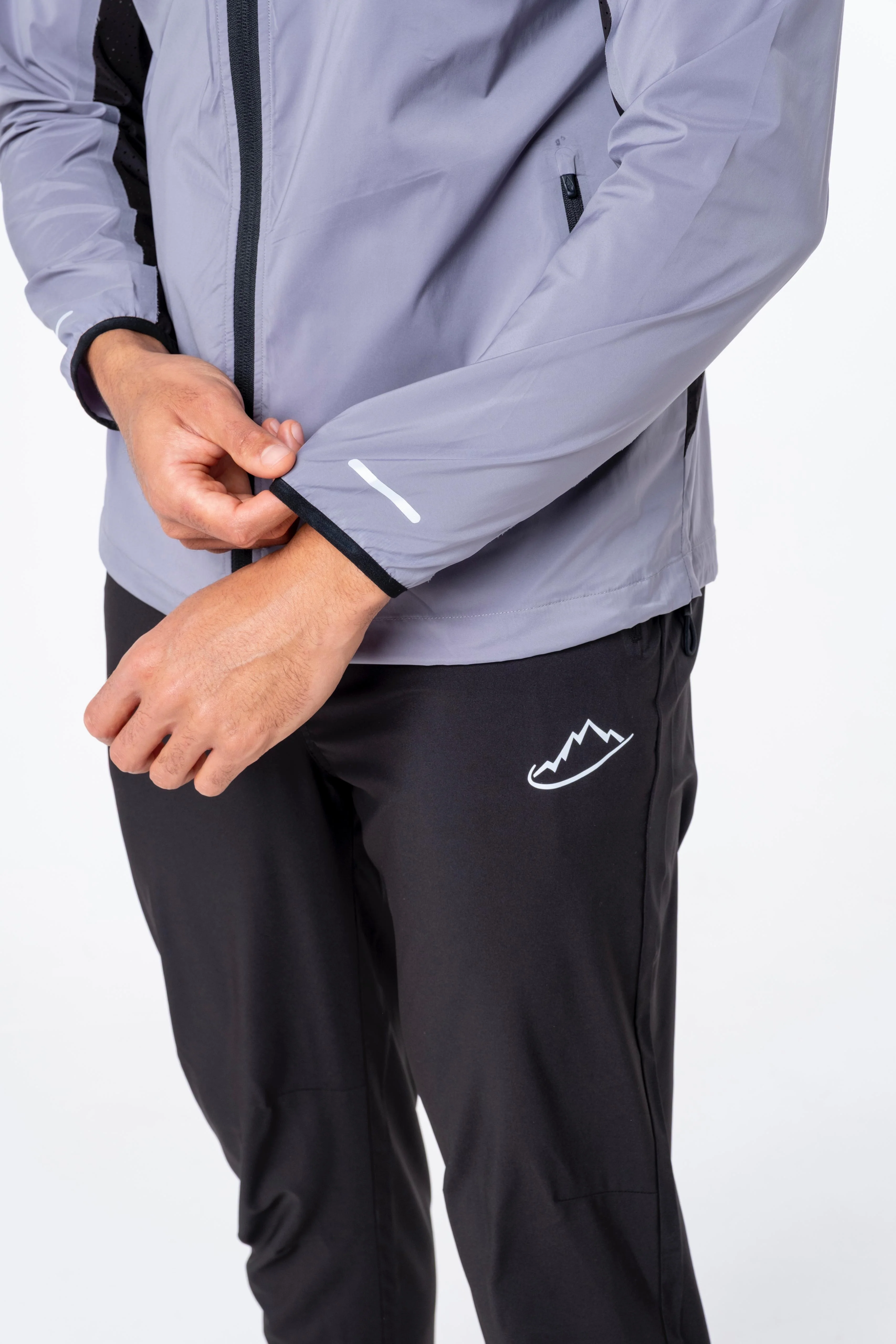 Junior Grey / Black Elevate Jacket - Image 6