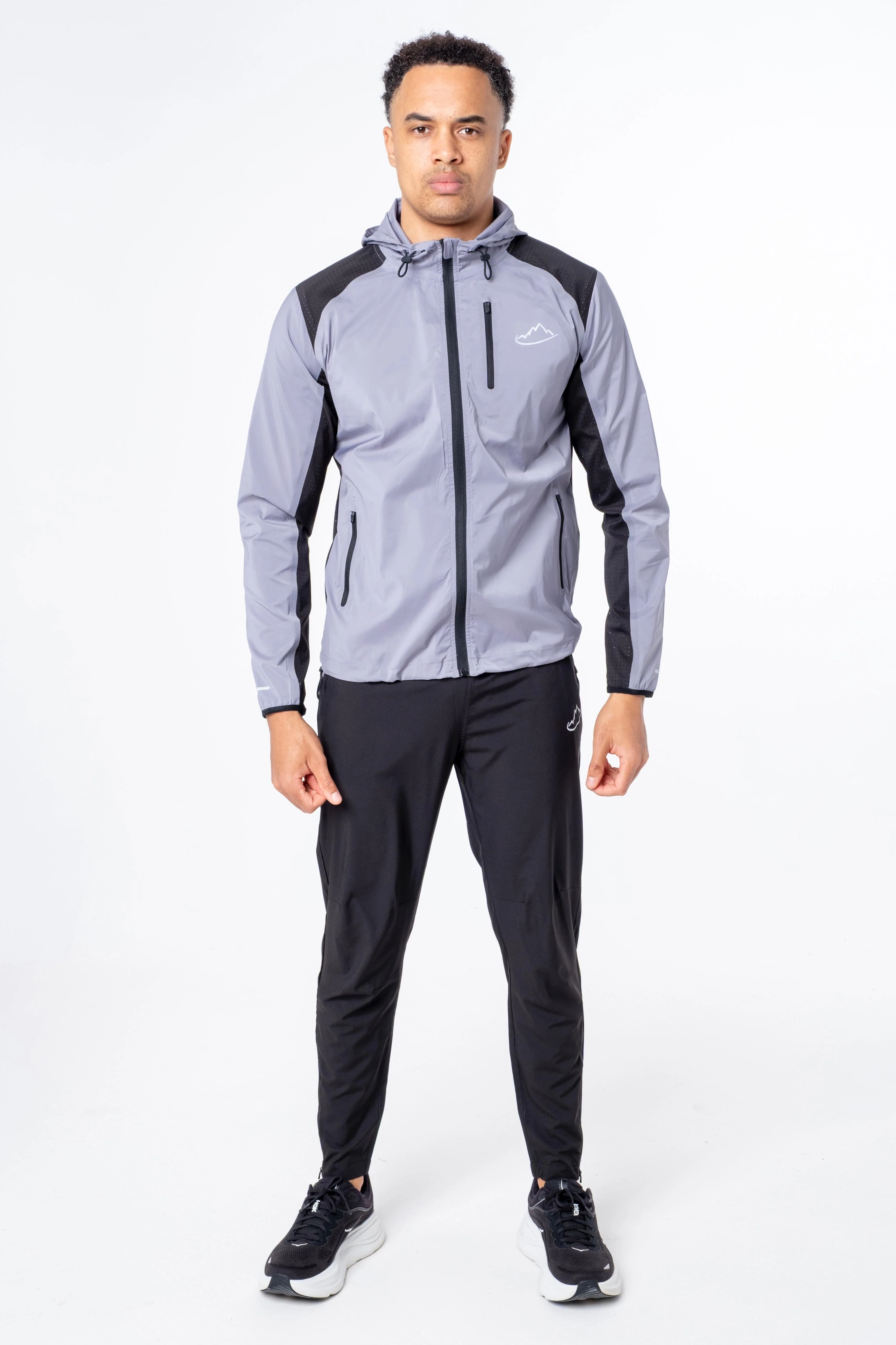 Junior Grey / Black Elevate Jacket - Image 9