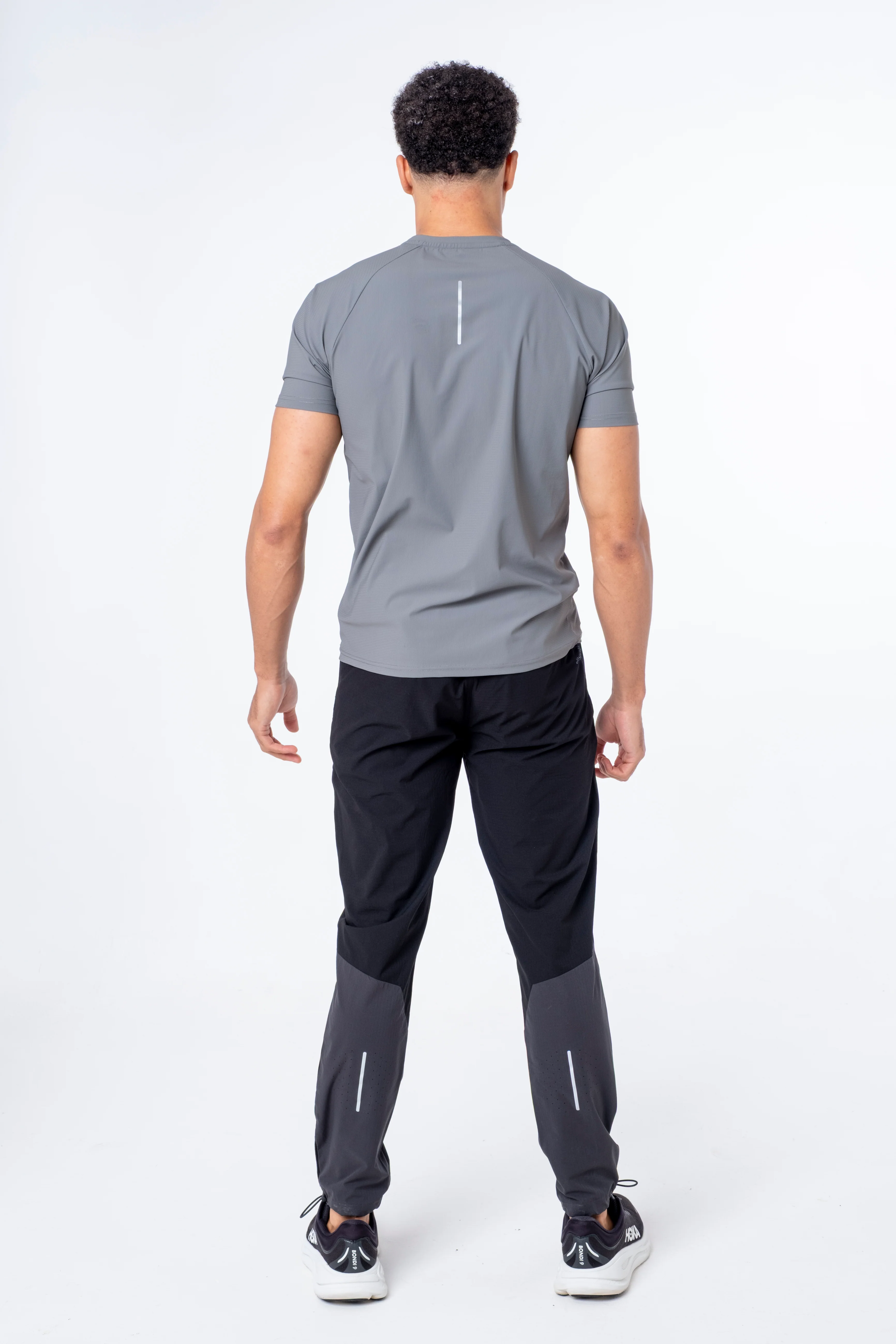 Grey / Black Verto T-Shirt - Image 3