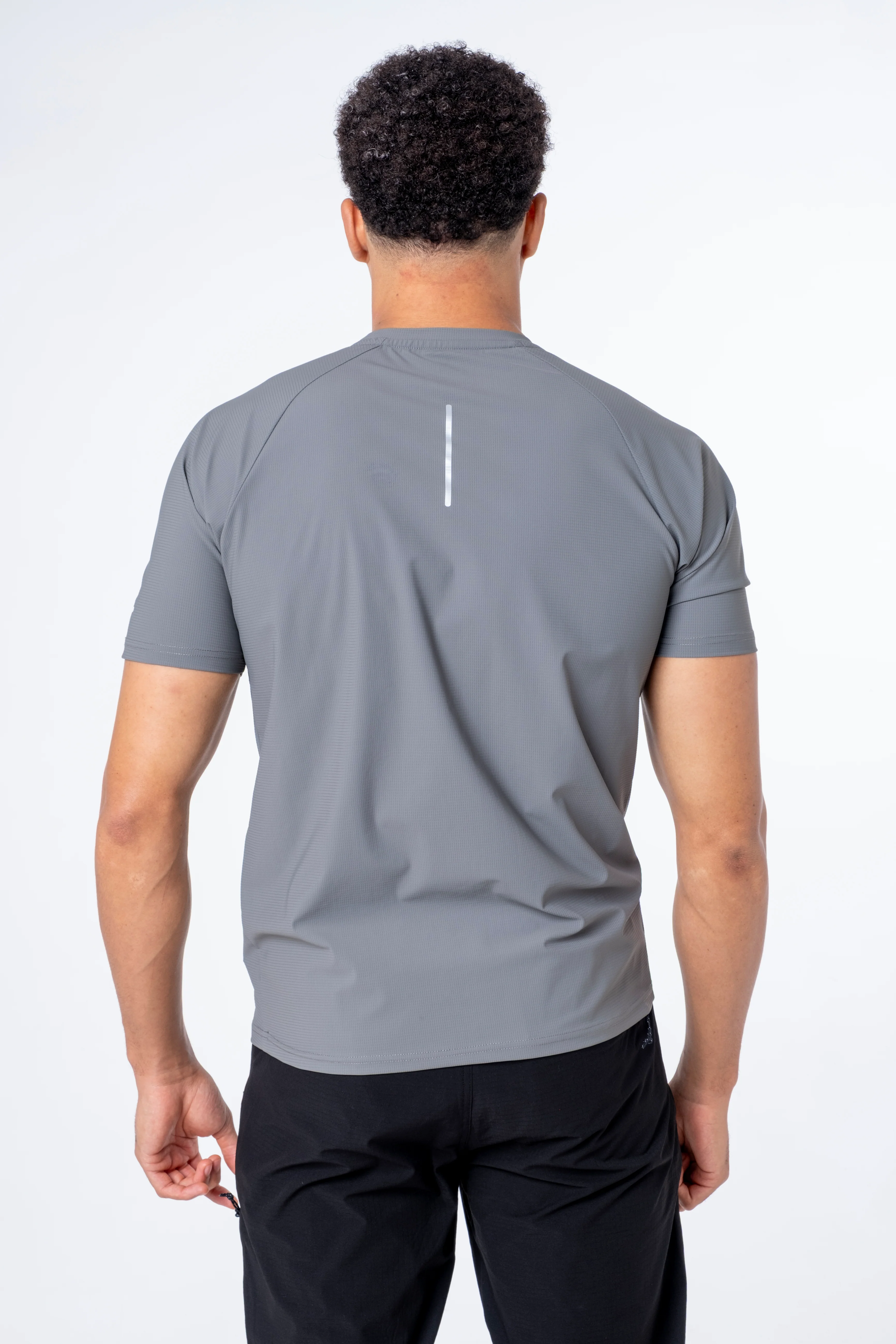 Grey / Black Verto T-Shirt - Image 4