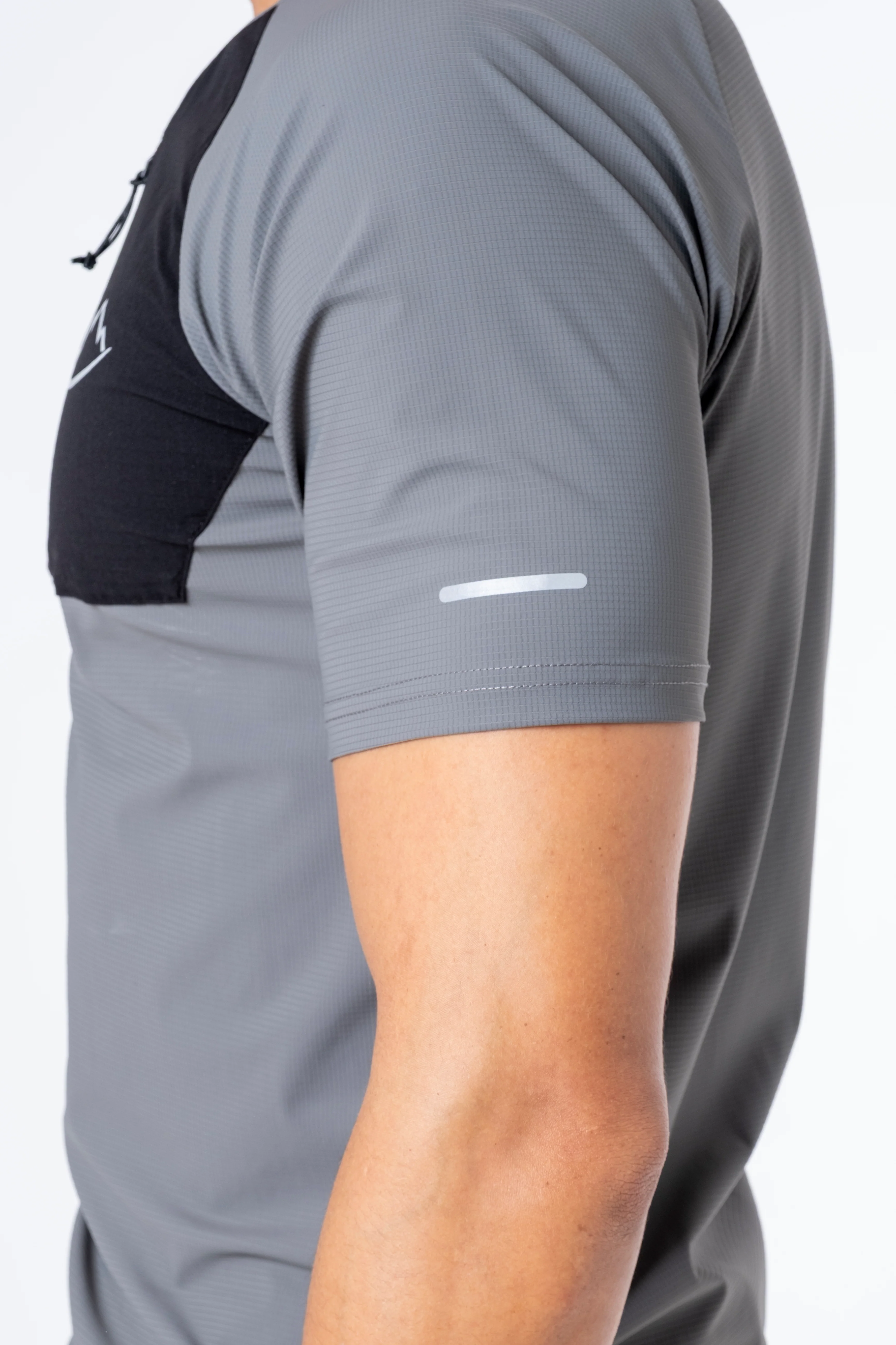 Grey / Black Verto T-Shirt - Image 6