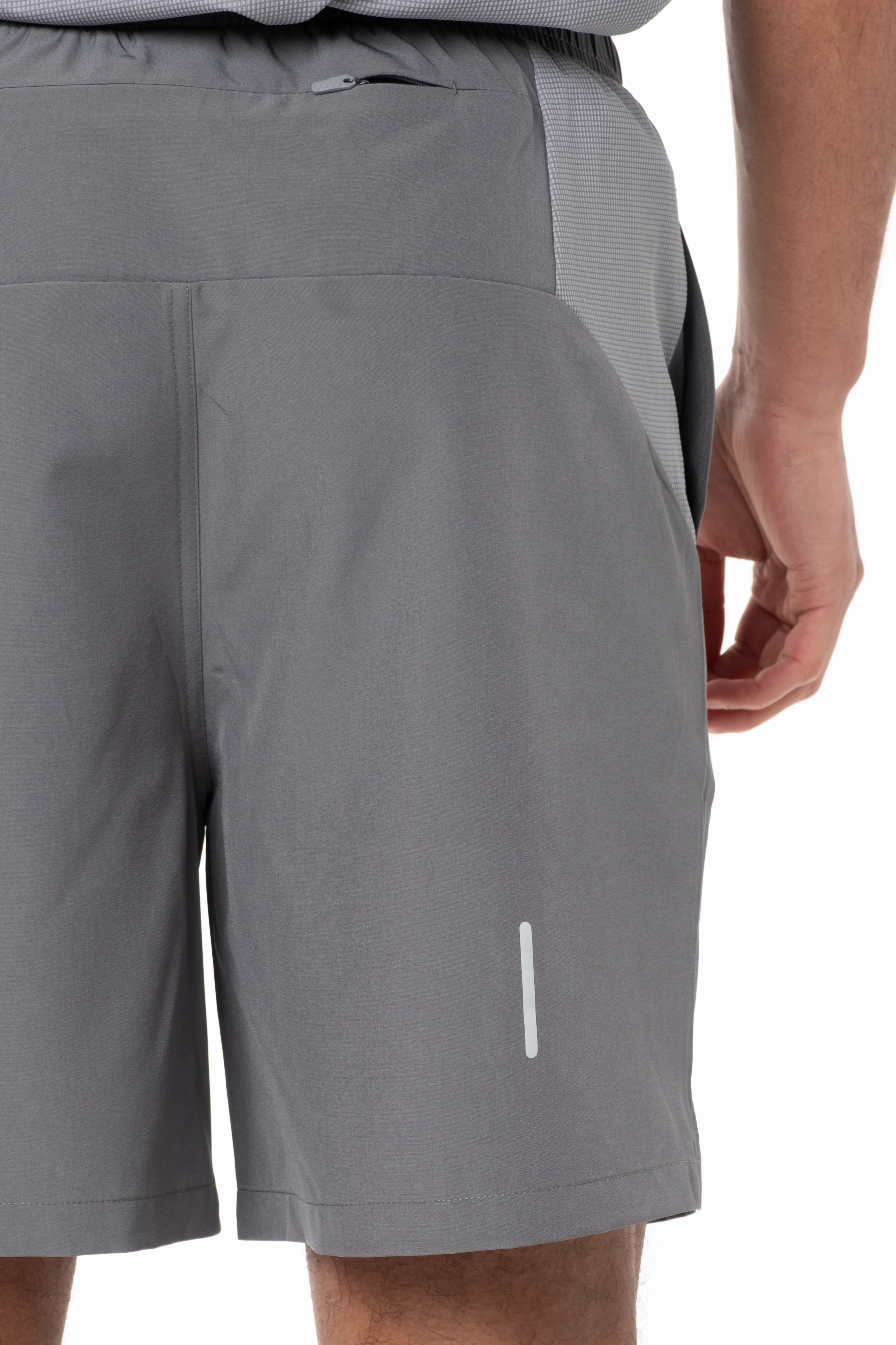 Junior Grey SQ Shorts - Image 3