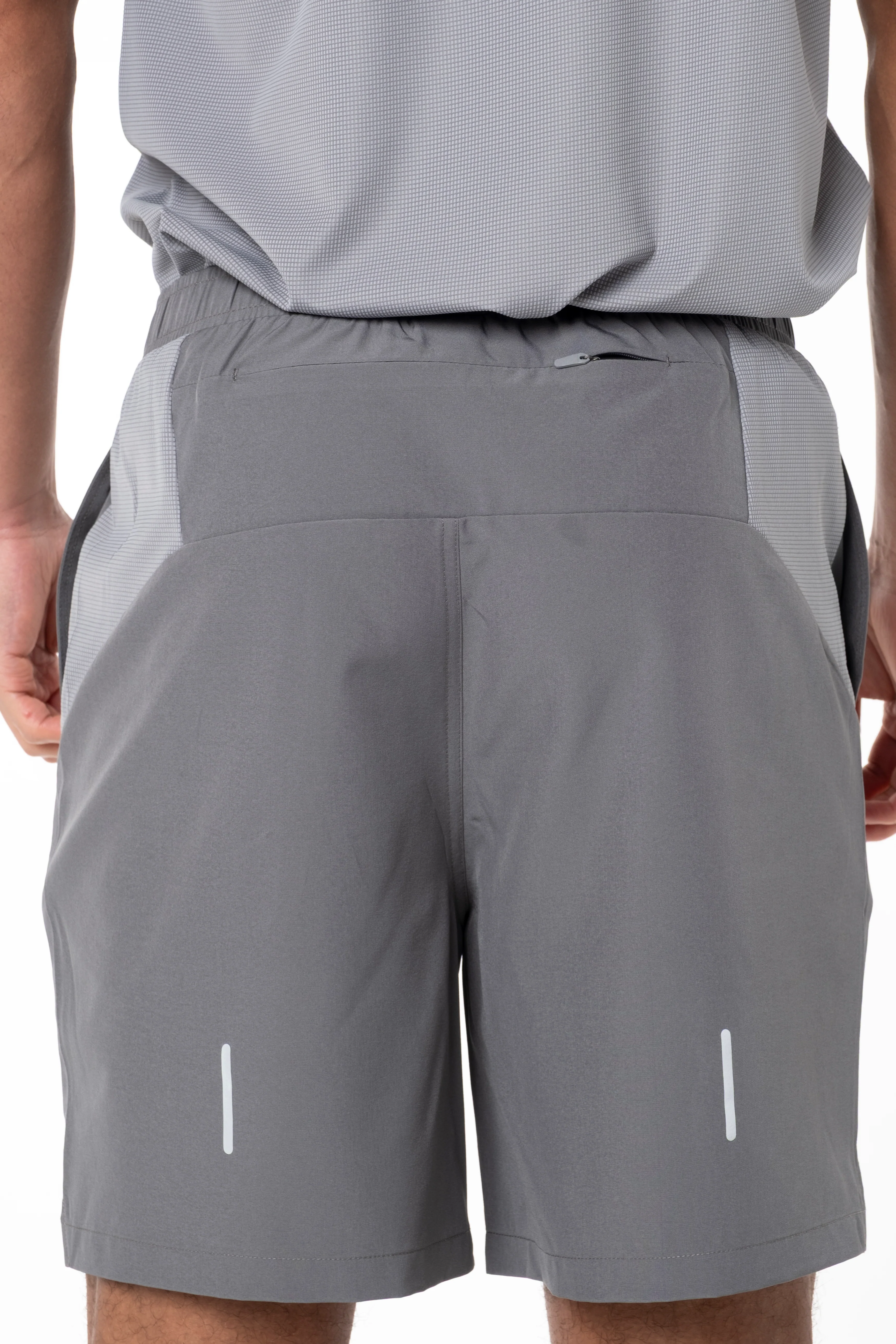 Junior Grey SQ Shorts - Image 4