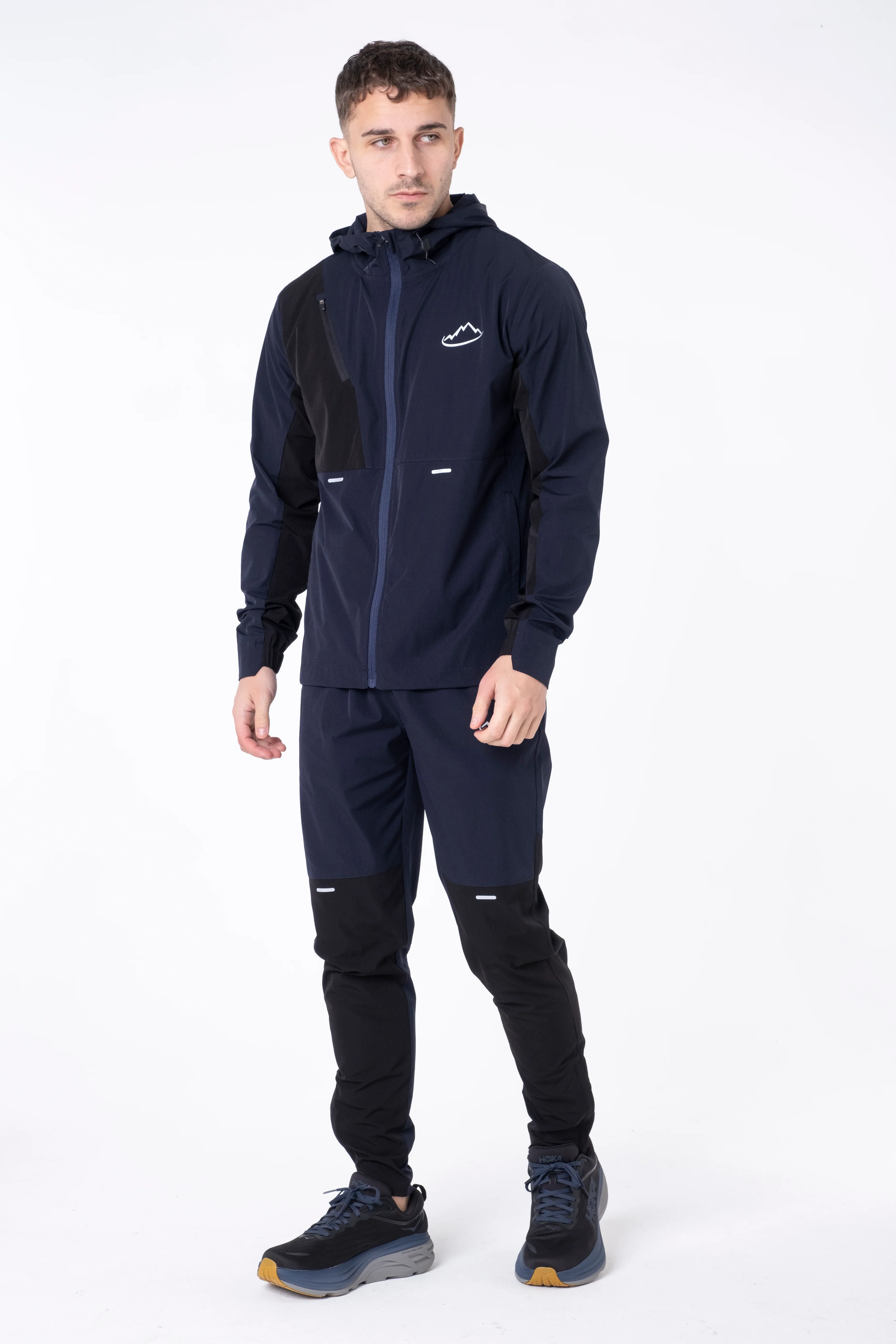 Junior Navy / Black Tracer Jacket - Image 5