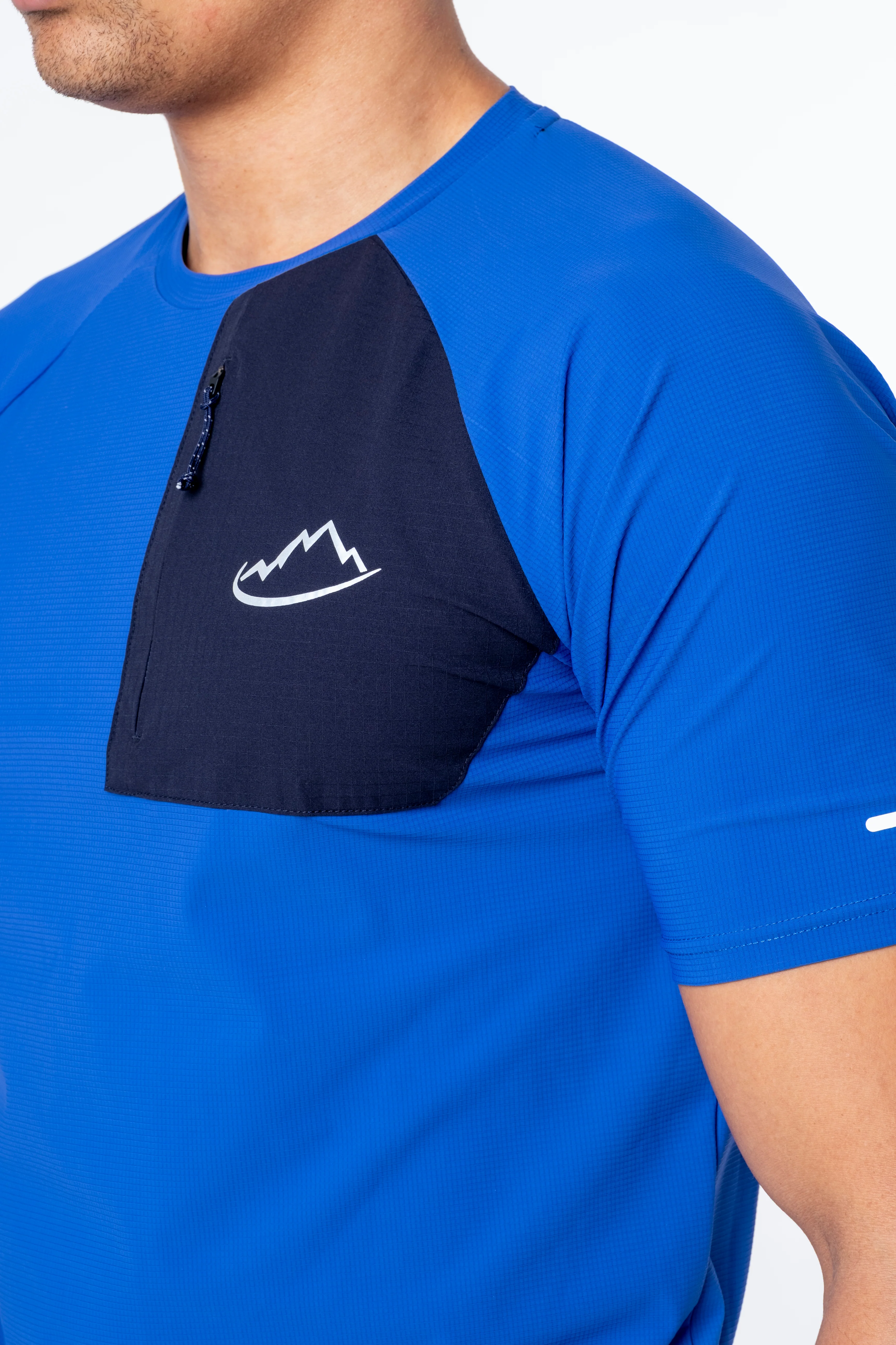 Junior Navy / Blue Verto T-Shirt - Image 5