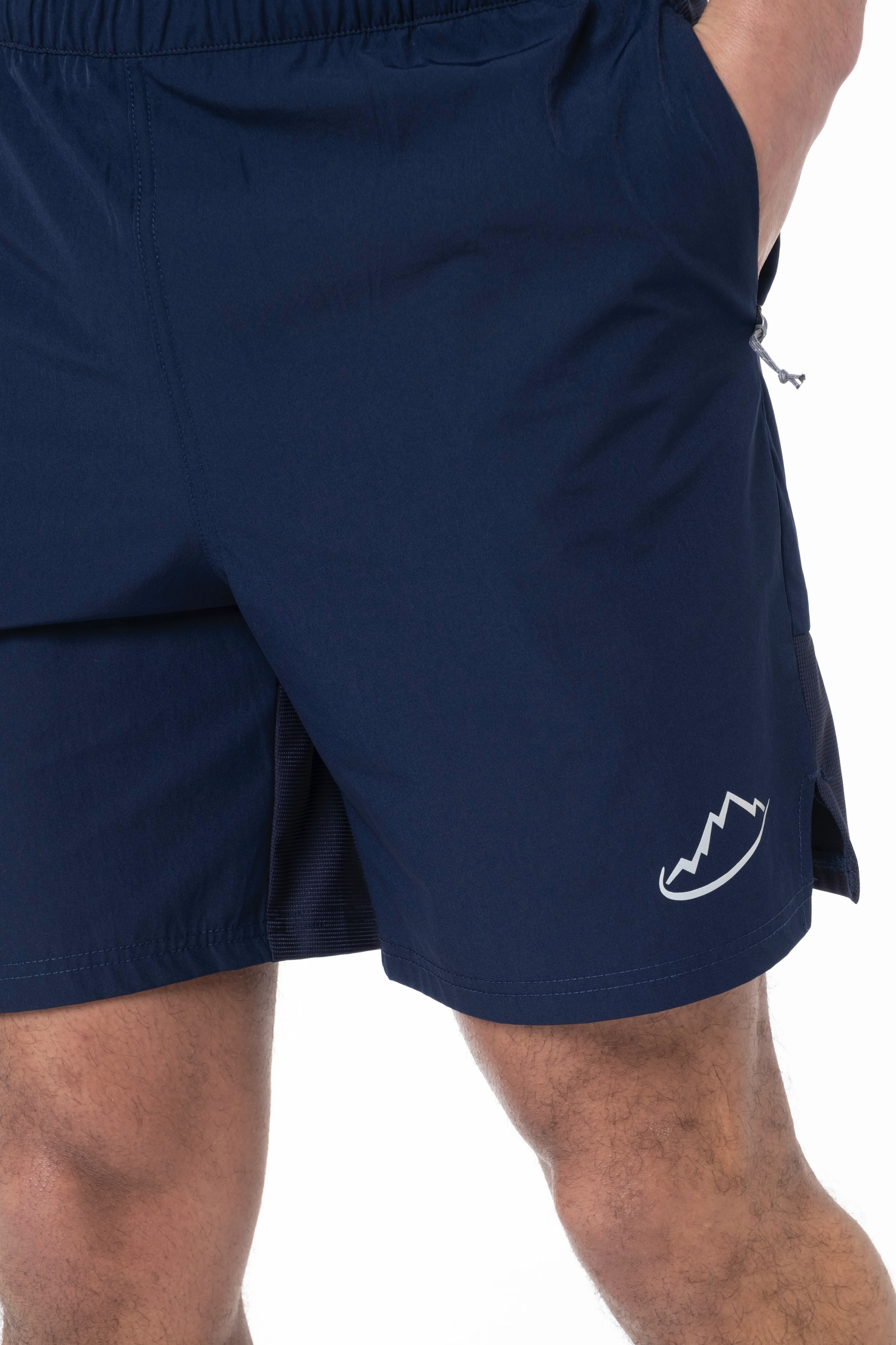 Junior Navy Exel Shorts - Image 3