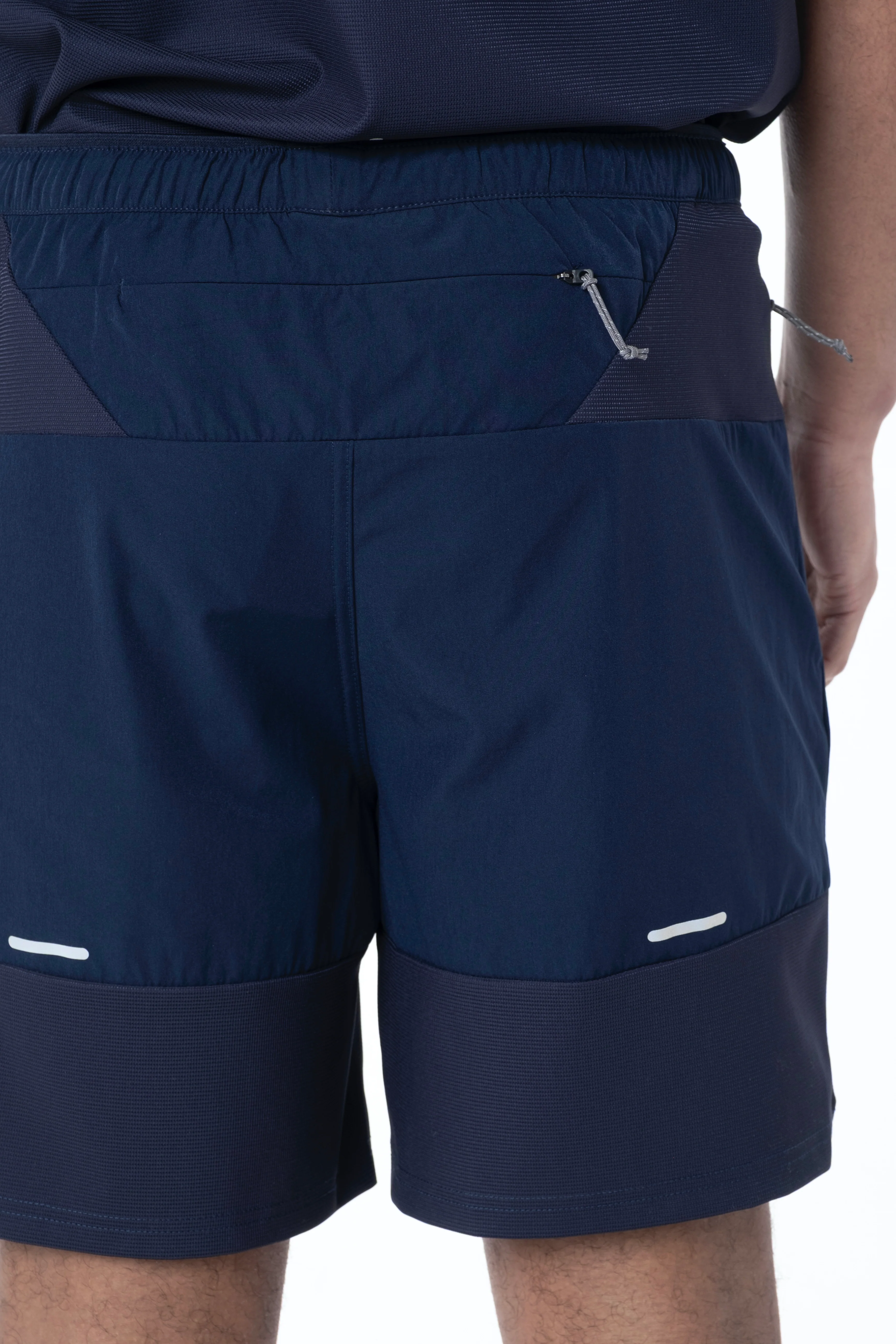 Junior Navy Exel Shorts - Image 4
