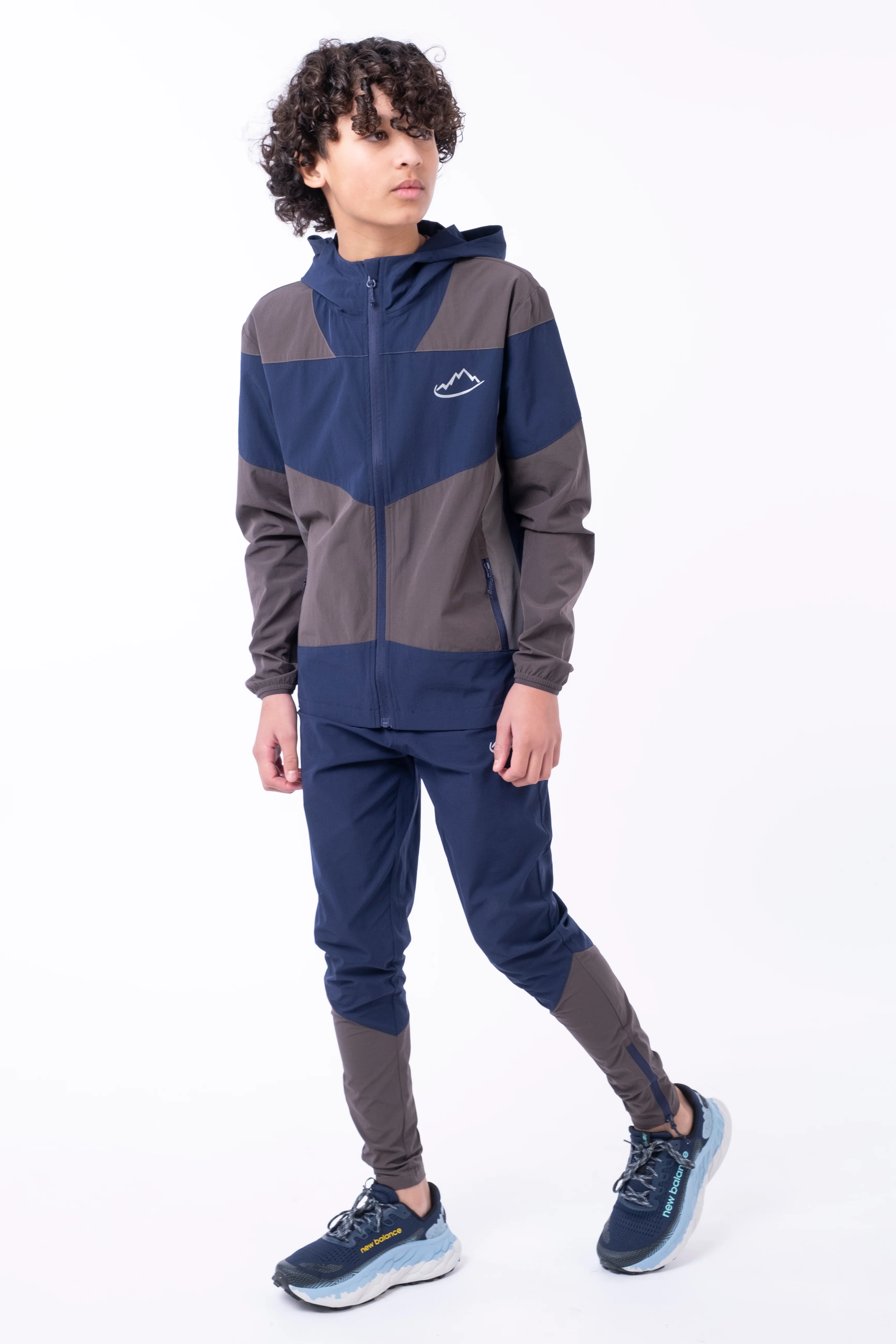 Junior Navy / Grey Division Jacket - Image 4