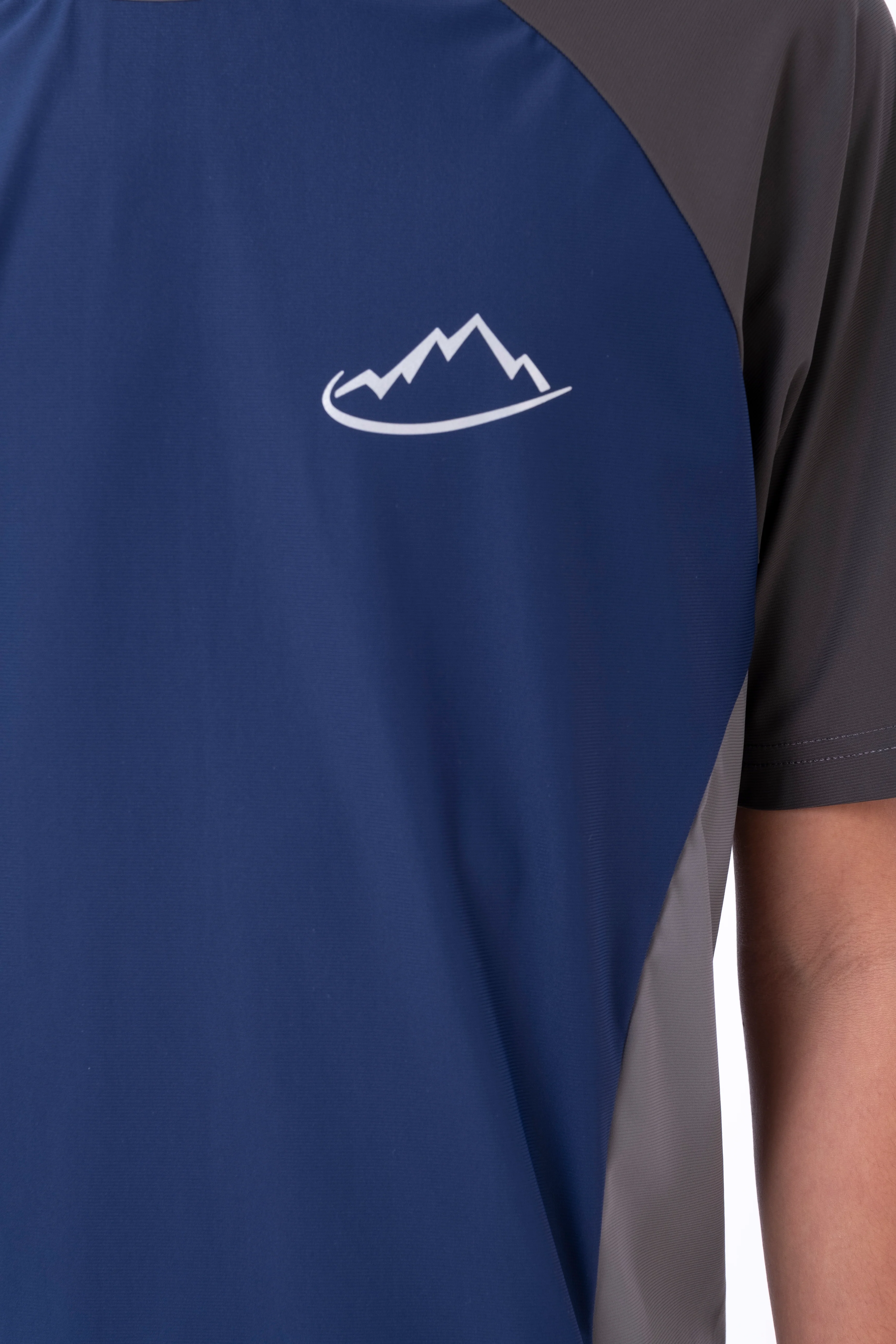 Junior Navy / Grey Division T-Shirt - Image 5