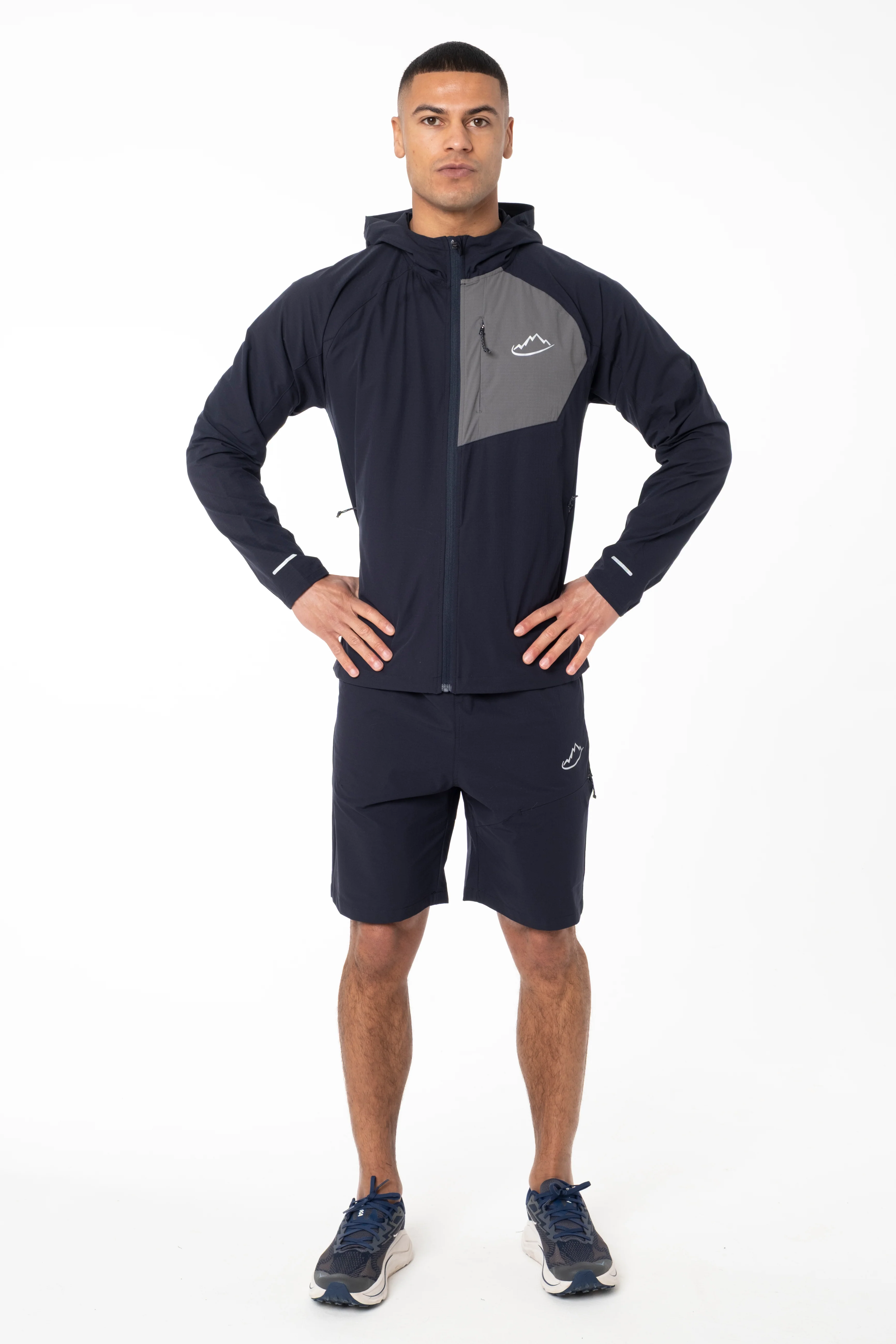 Junior Navy Verto Jacket - Image 6