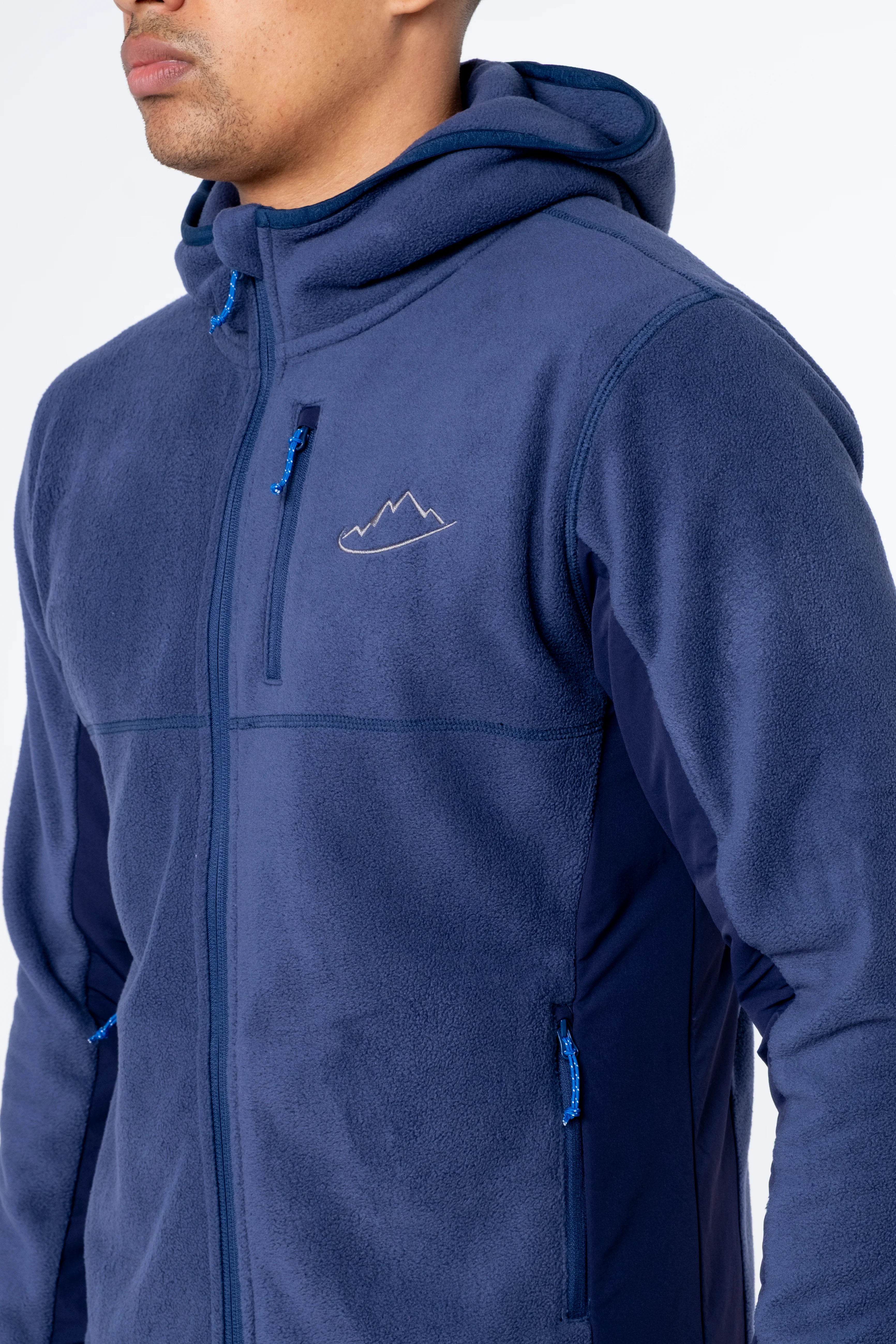 Navy Summit Fleeced Jacket - Image 2