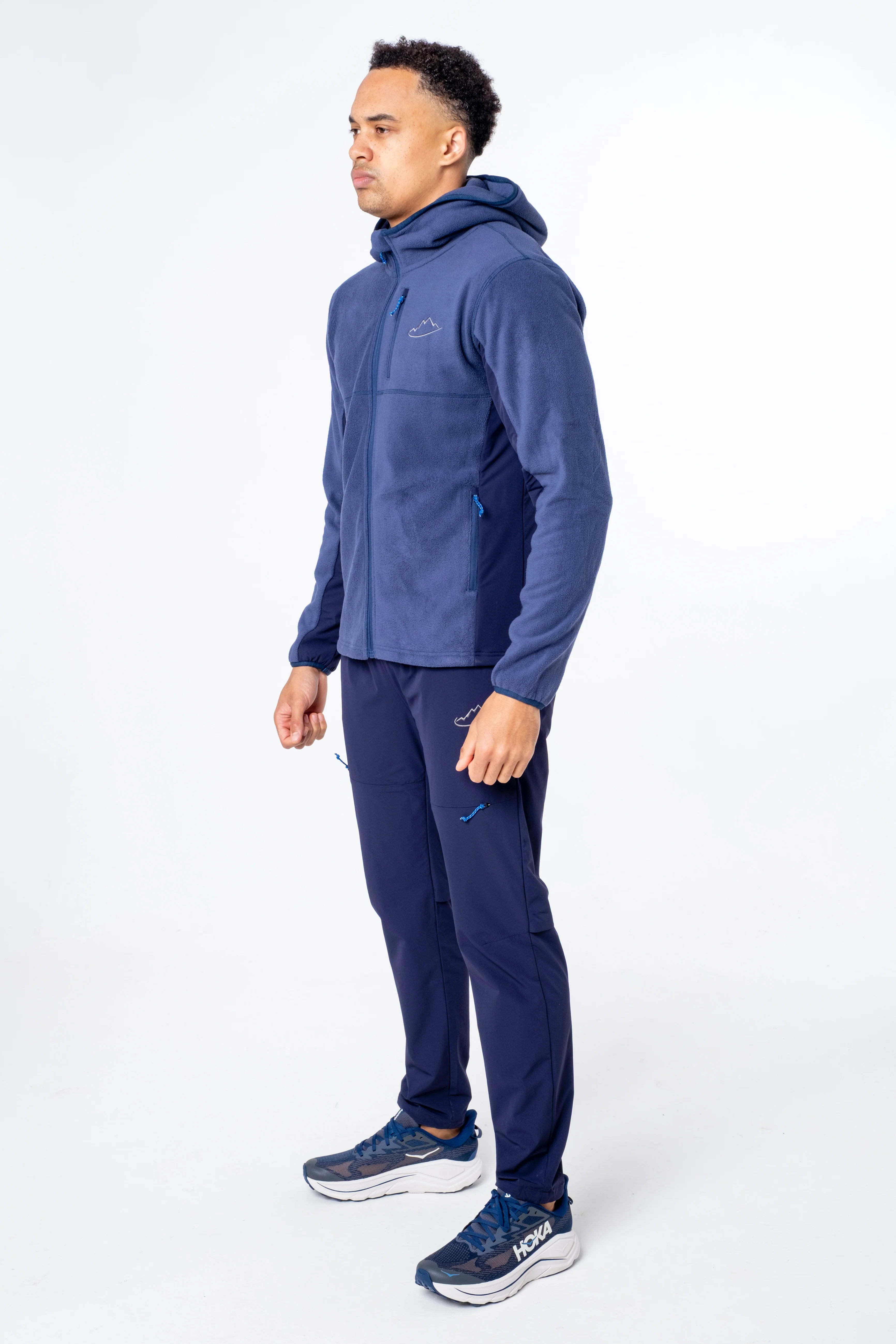 Navy Summit Fleeced Jacket - Image 4