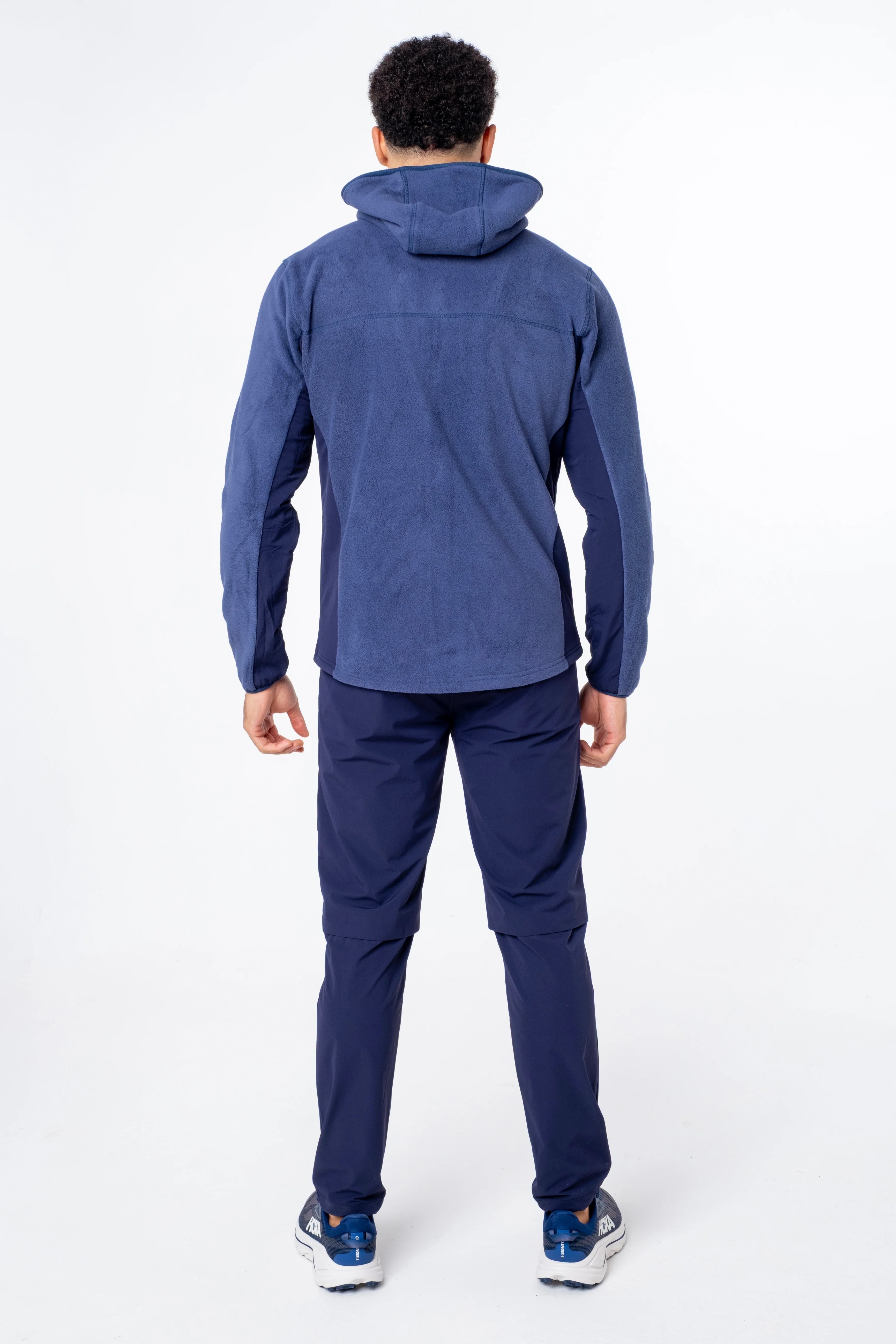 Navy Summit Fleeced Jacket - Image 5
