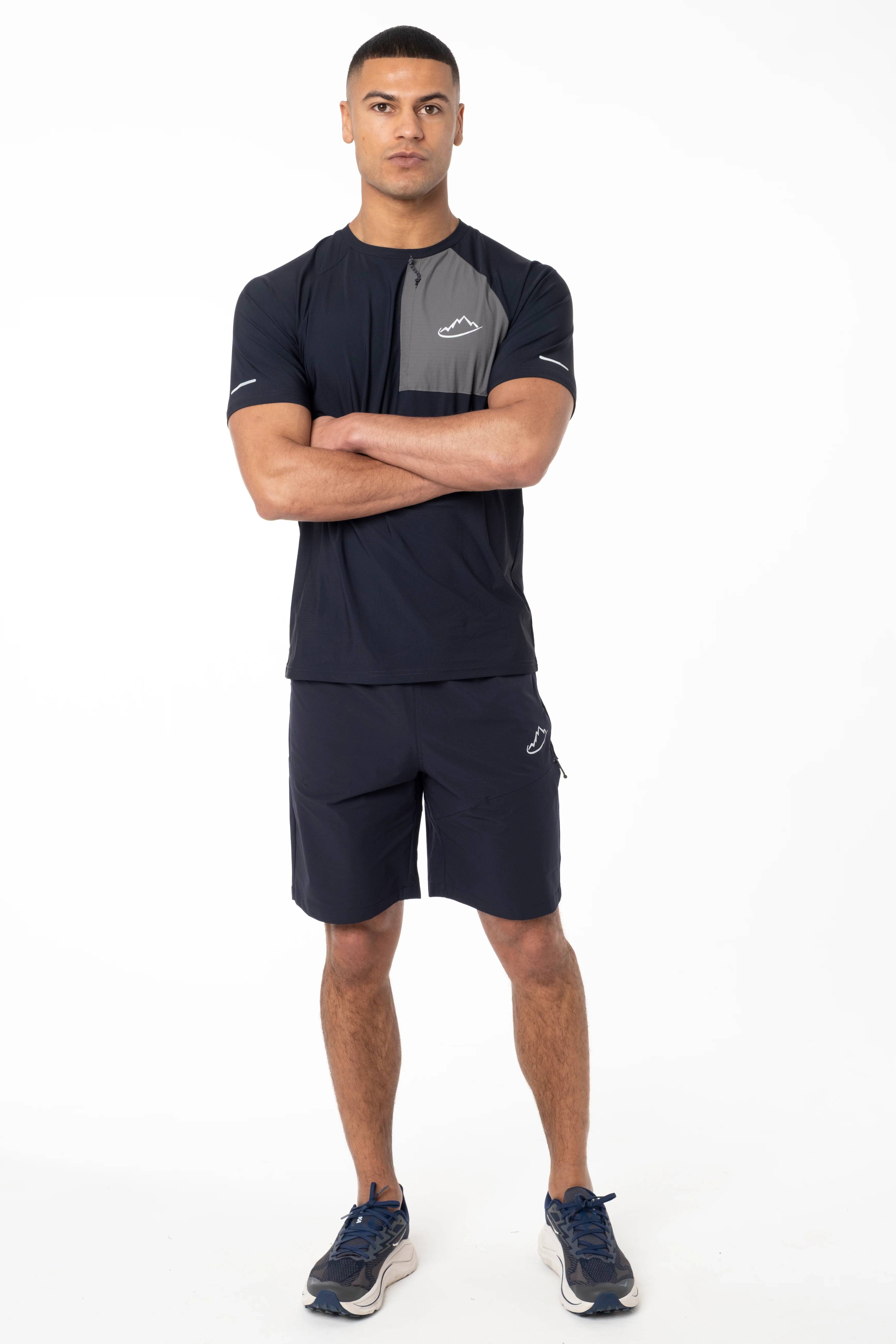 Navy Verto Cargo Shorts - Image 5