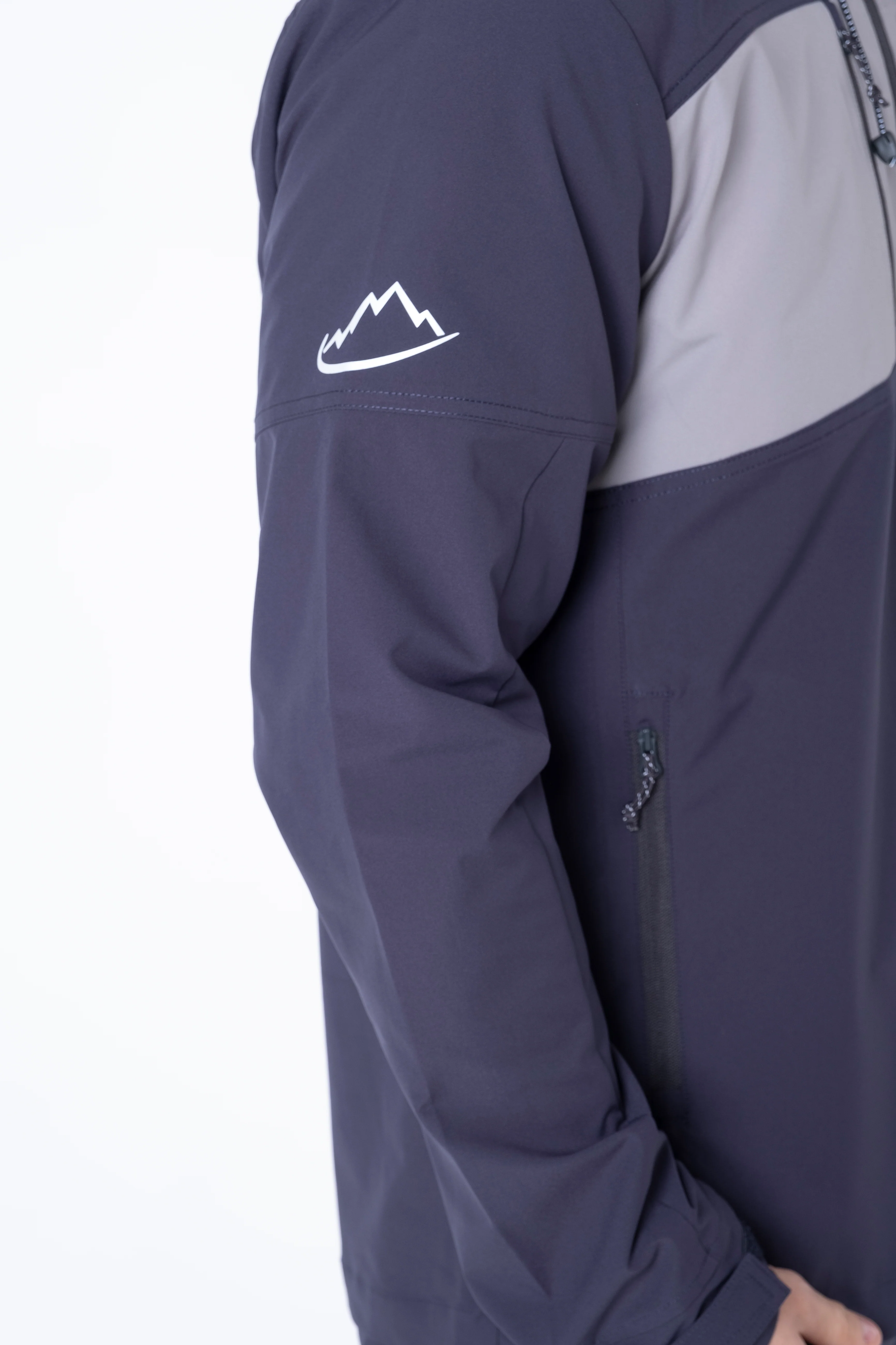 Junior Steel Blue / Stone Explore Jacket - Image 3