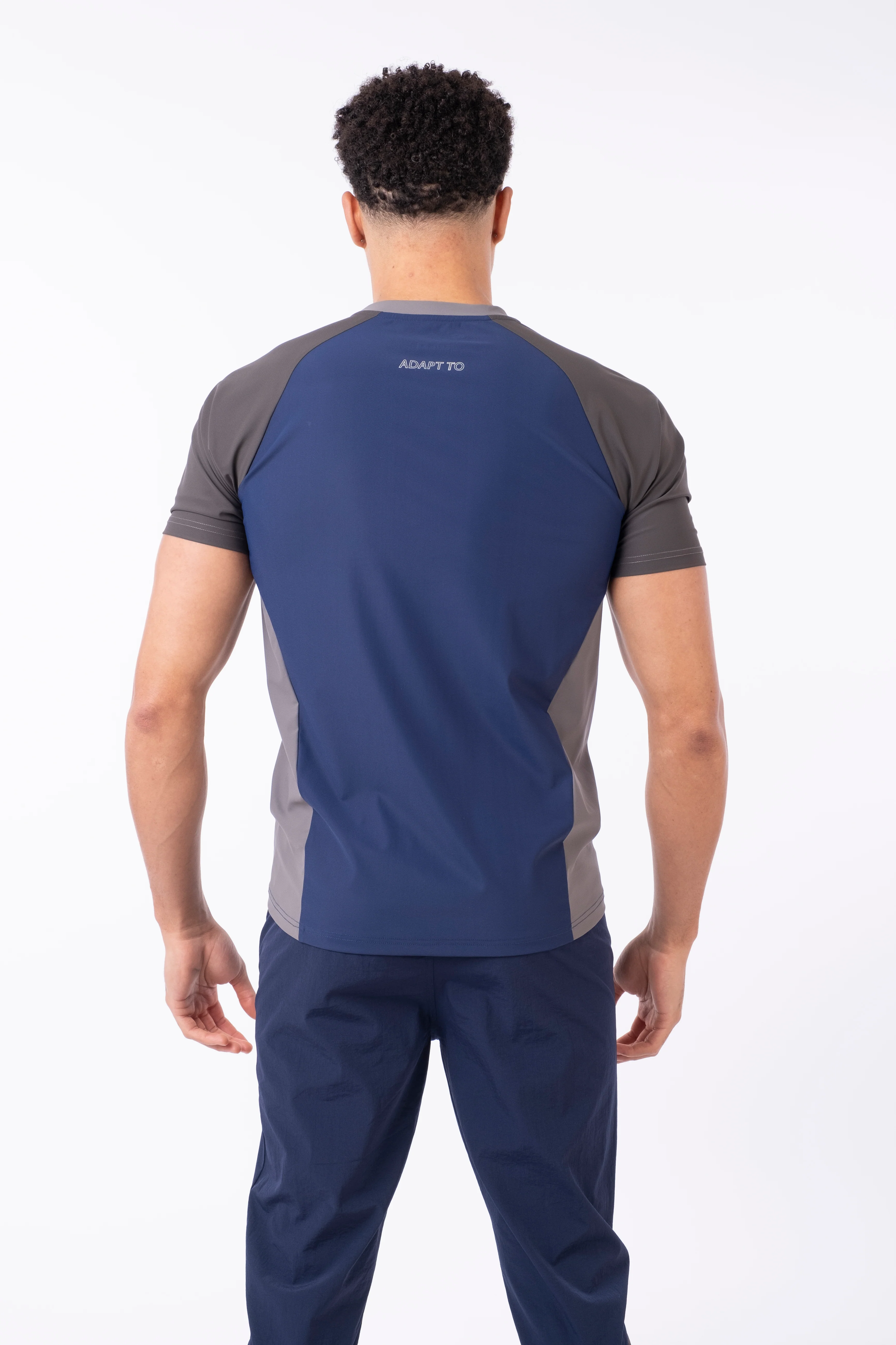 Navy / Grey Division T-Shirt - Image 2