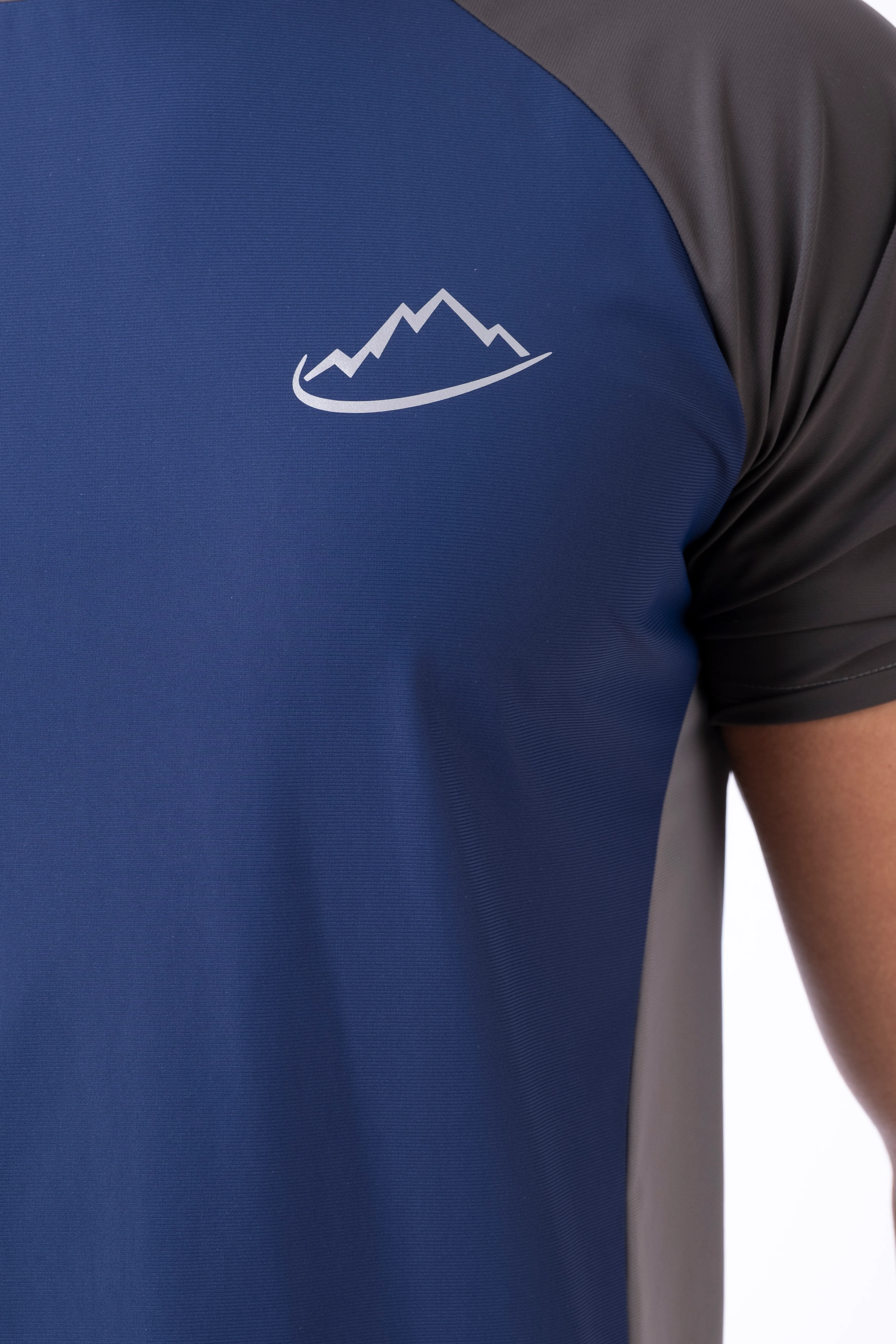 Navy / Grey Division T-Shirt - Image 4