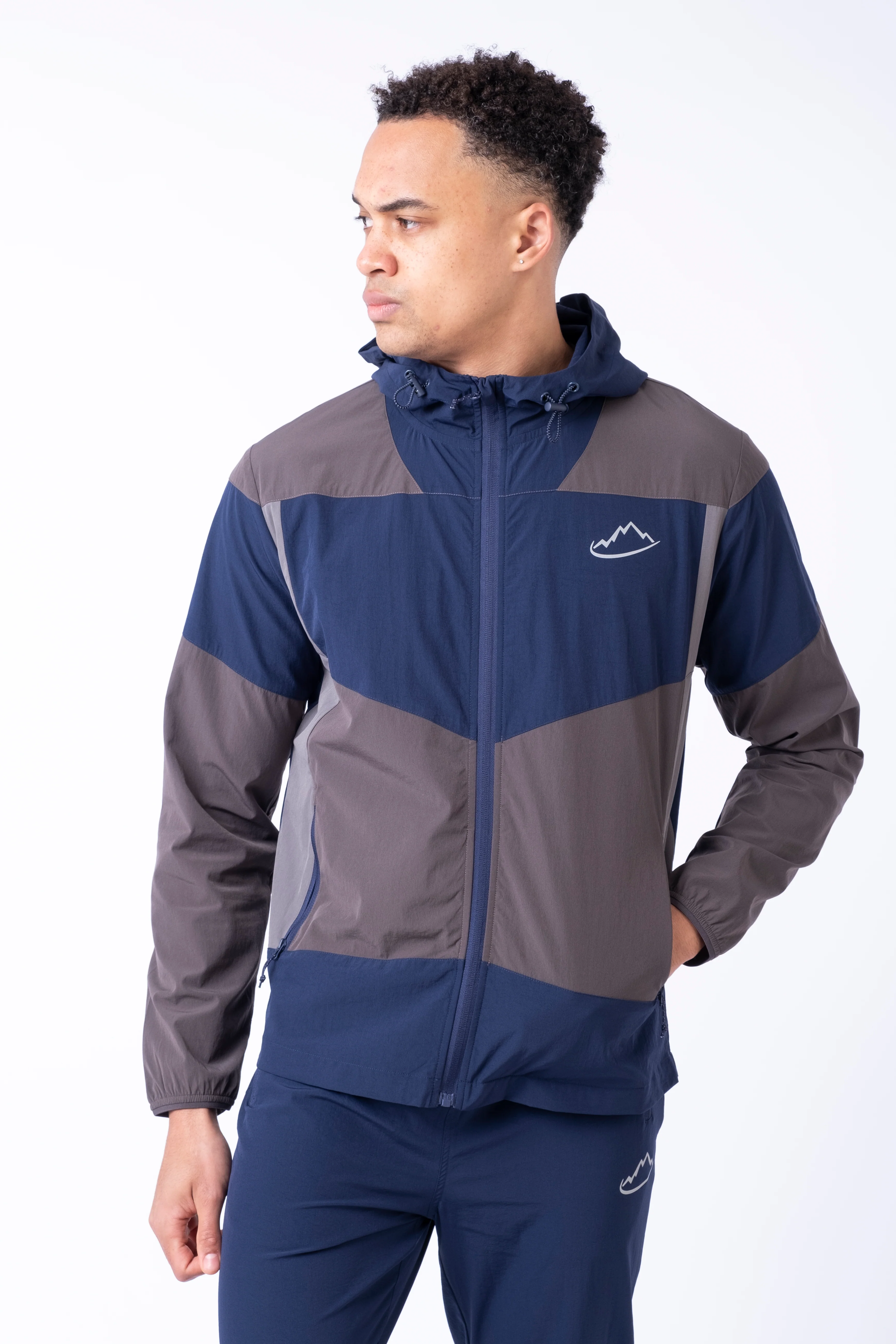 Navy / Grey Division Jacket