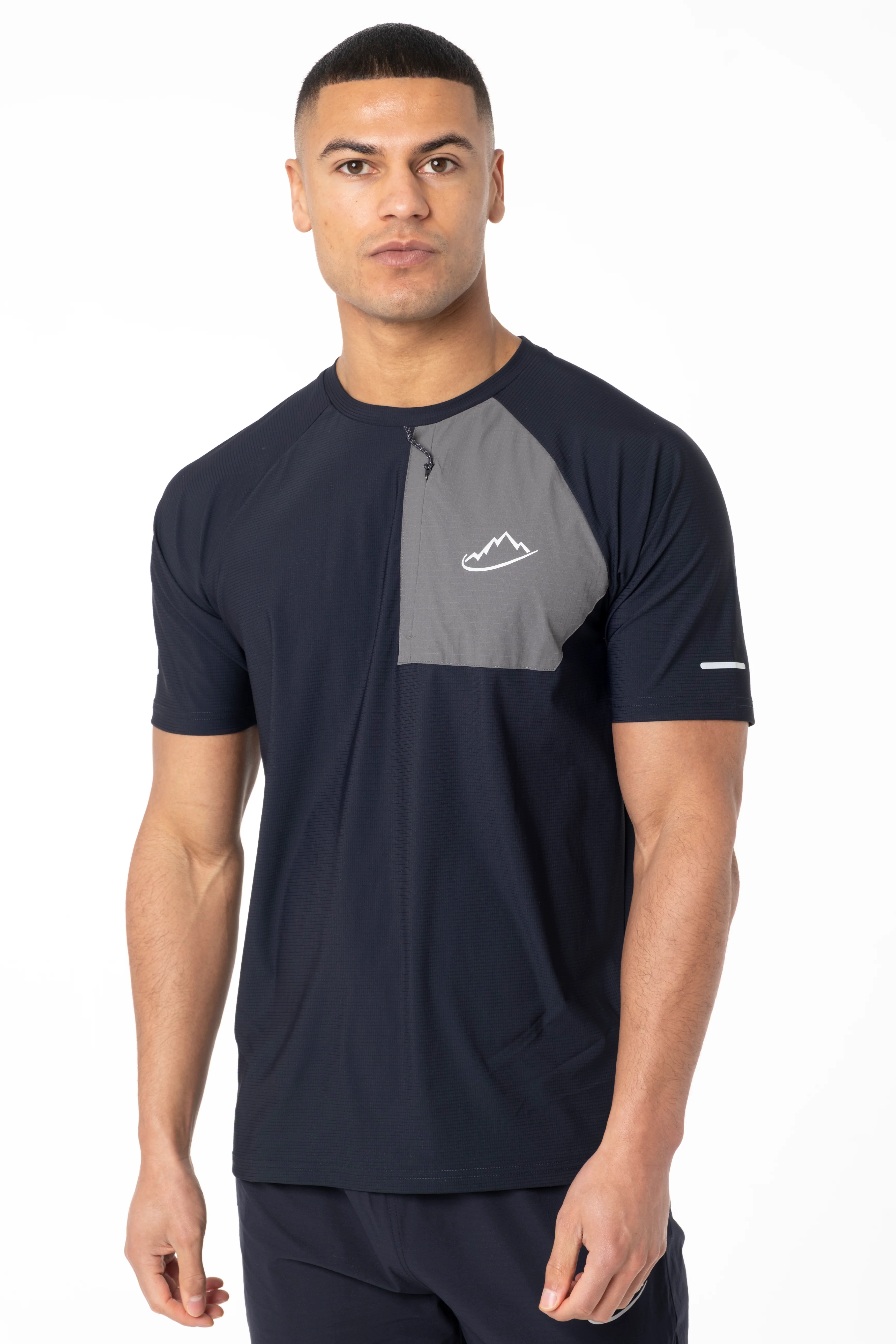 Navy Verto Shorts / T-Shirt Set - Image 2