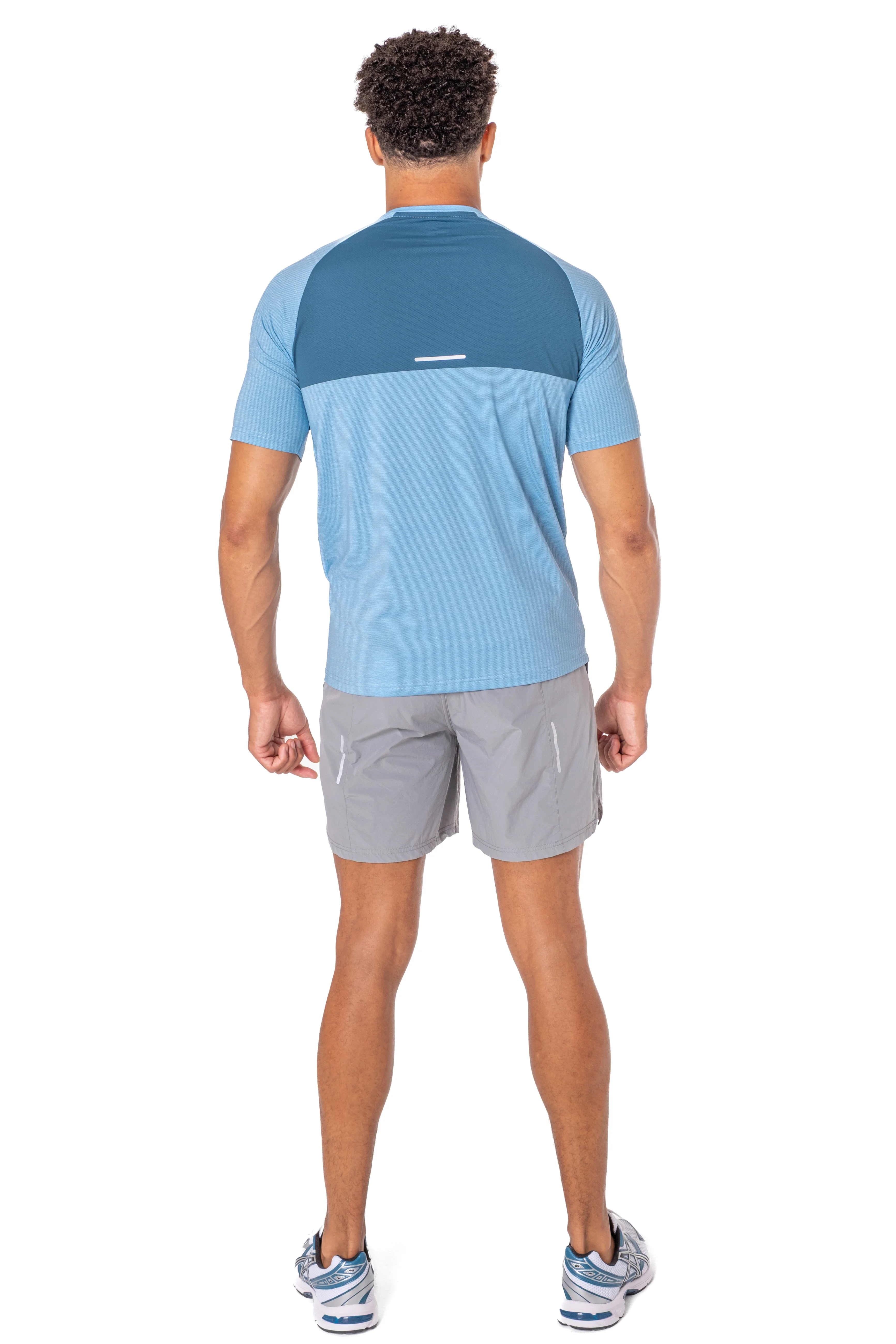 Teal Panel T-Shirt - Image 3